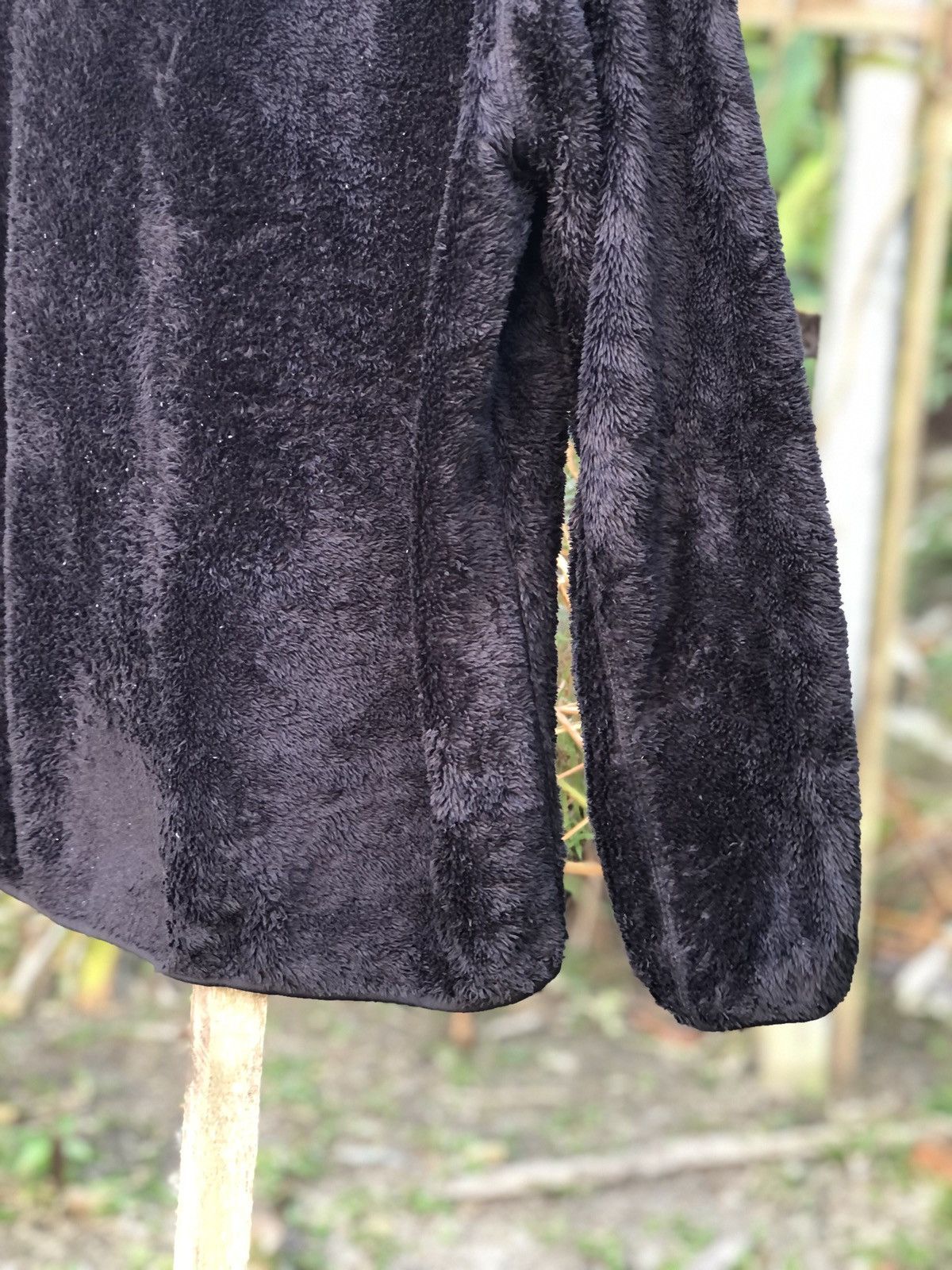 Japanese Brand Uniqlo Fleece Black Sweater Hoodie Zipper Size US L / EU 52-54 / 3 - 6 Thumbnail
