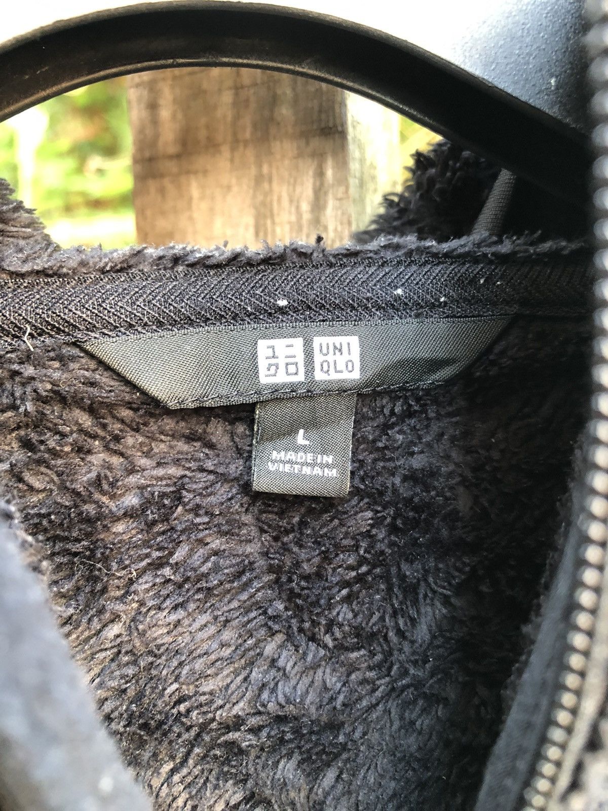 Japanese Brand Uniqlo Fleece Black Sweater Hoodie Zipper Size US L / EU 52-54 / 3 - 10 Thumbnail