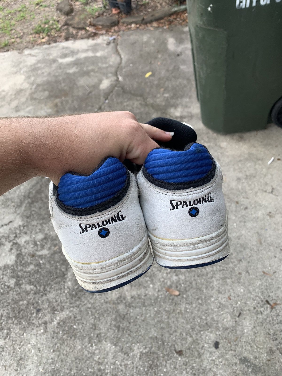 Spalding × Vintage Vintage 80s/90s Spalding tennis / basketball low top sneaker Size US 9.5 / EU 42-43 - 5 Thumbnail