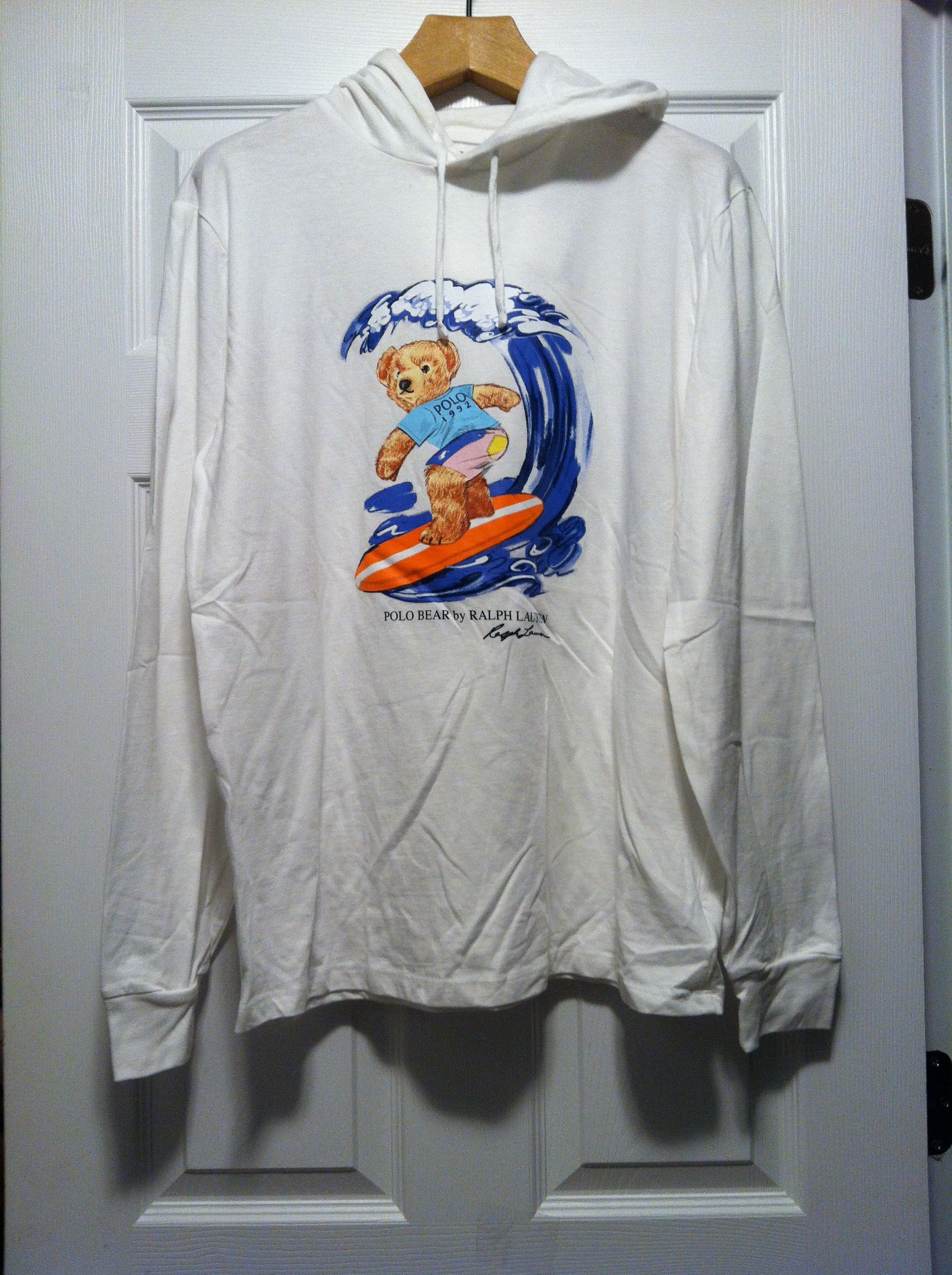 Polo Ralph Lauren POLO RALPH LAUREN MENS HOODED T-SHIRT Size US M / EU 48-50 / 2 - 3 Thumbnail