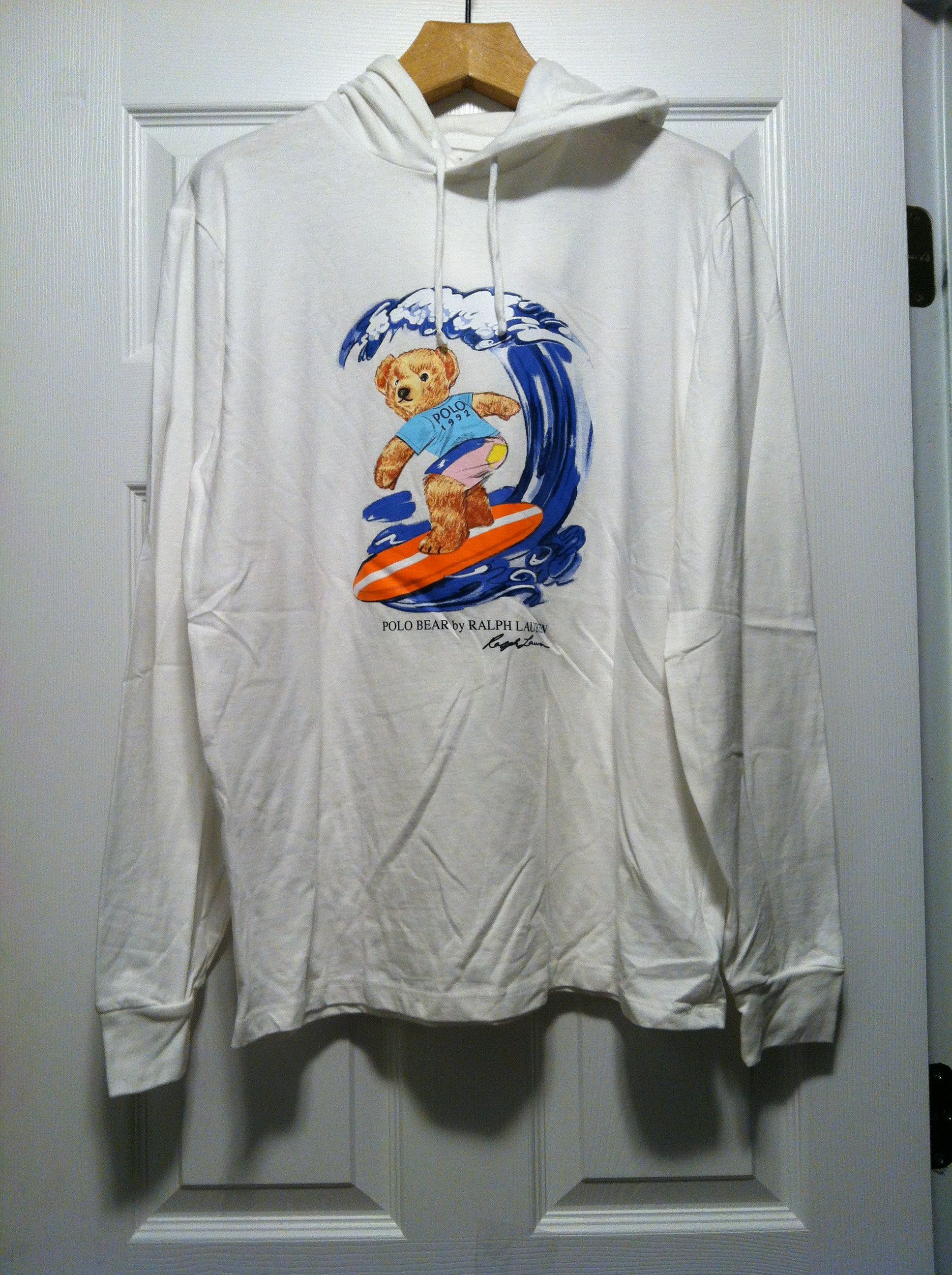 Polo Ralph Lauren POLO RALPH LAUREN MENS HOODED T-SHIRT Size US M / EU 48-50 / 2 - 2 Thumbnail
