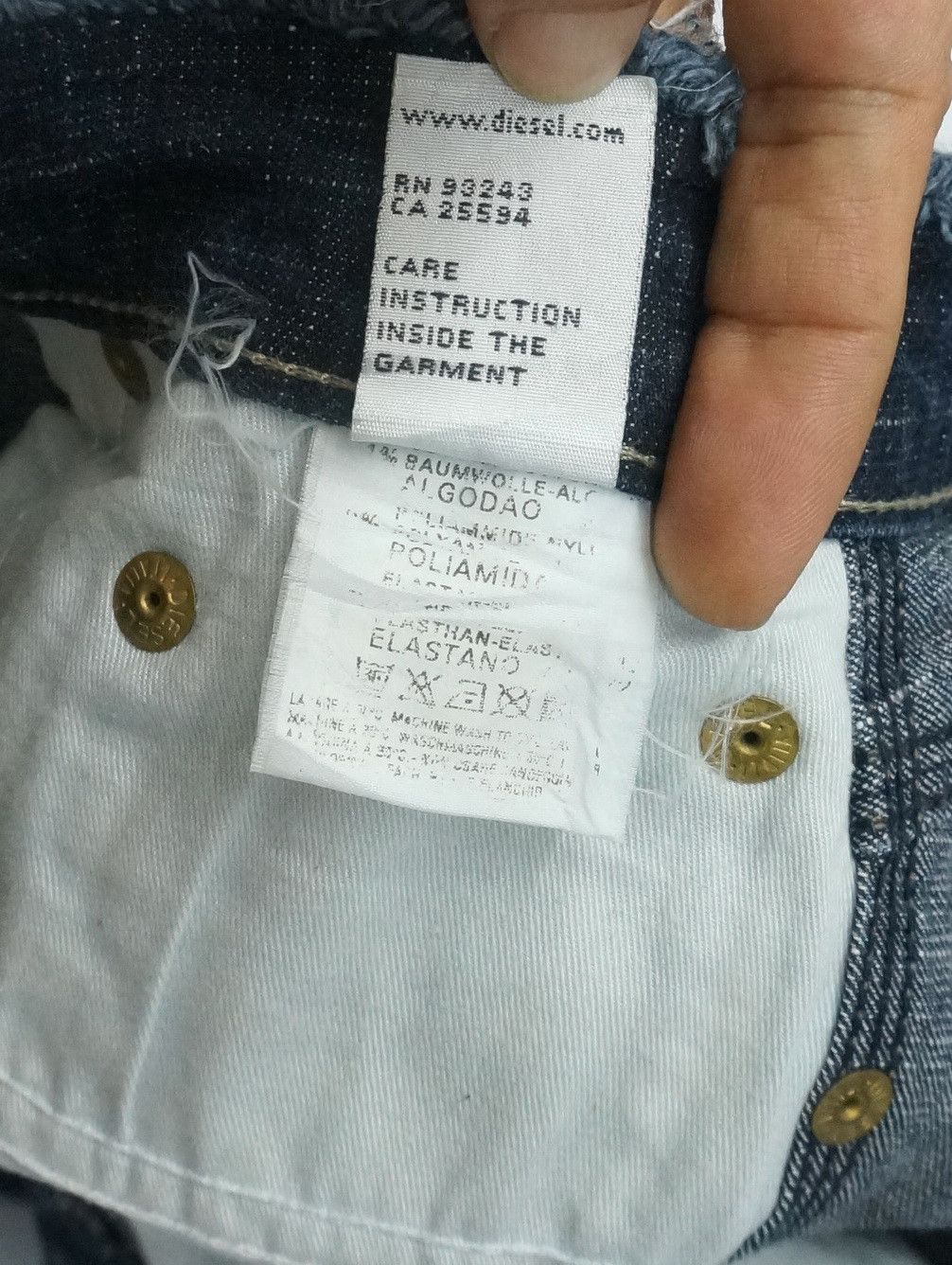 Diesel Rare🔥Vintage DIESEL Flared Ripped Outseam Women Jeans Size 28" / US 6 / IT 42 - 18 Thumbnail