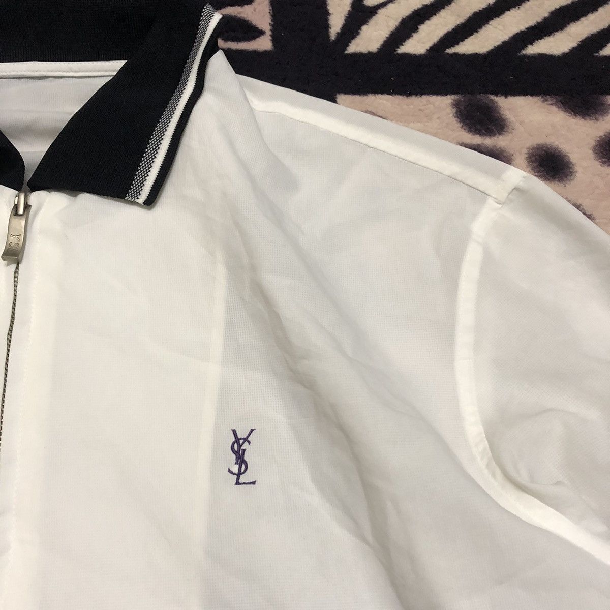Vintage × Yves Saint Laurent Vintage Yves Saint Laurent Jacket Size US L / EU 52-54 / 3 - 3 Thumbnail