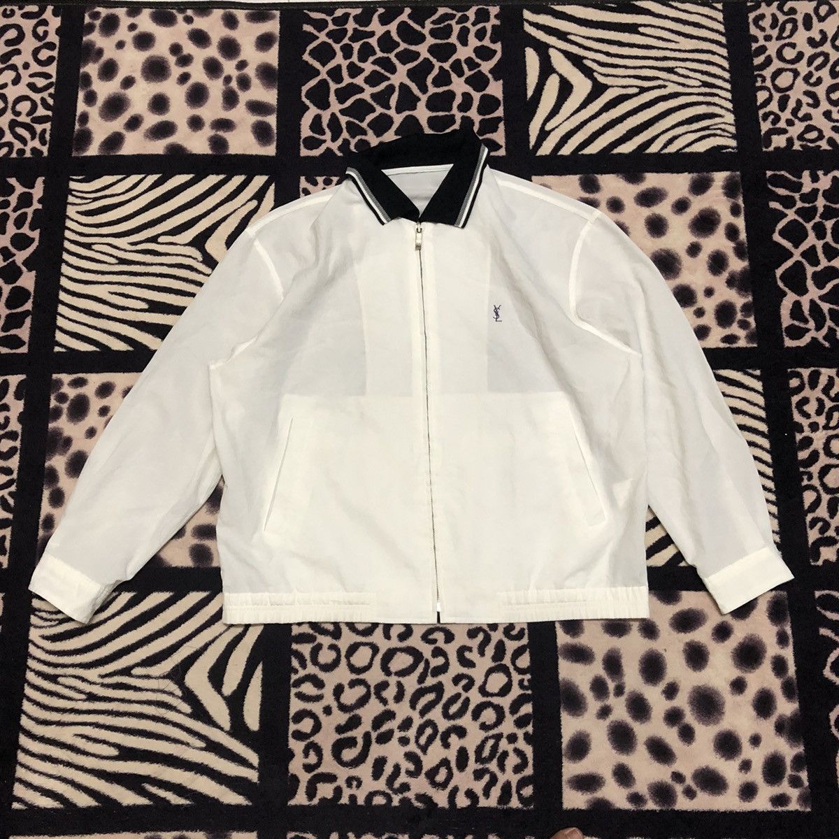 Vintage × Yves Saint Laurent Vintage Yves Saint Laurent Jacket Size US L / EU 52-54 / 3 - 2 Thumbnail