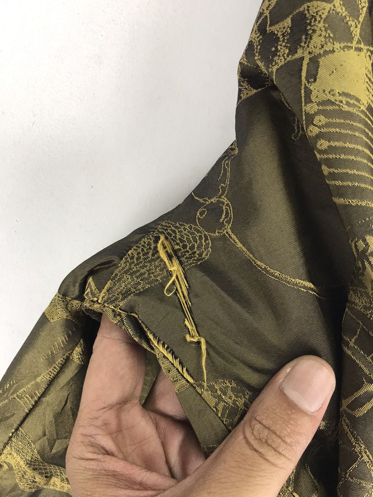 Issey Miyake 🔥Issey Miyake A.POC Velvet Art Full Print Women Jacket Size L / US 10 / IT 46 - 16 Thumbnail