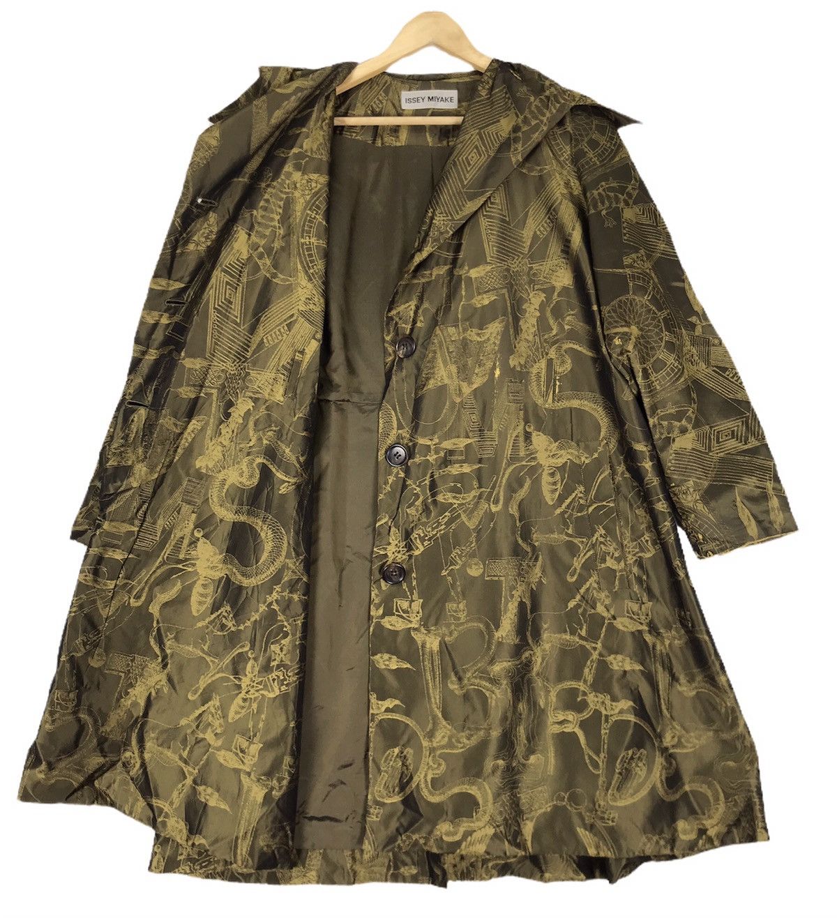 Issey Miyake 🔥Issey Miyake A.POC Velvet Art Full Print Women Jacket Size L / US 10 / IT 46 - 2 Thumbnail