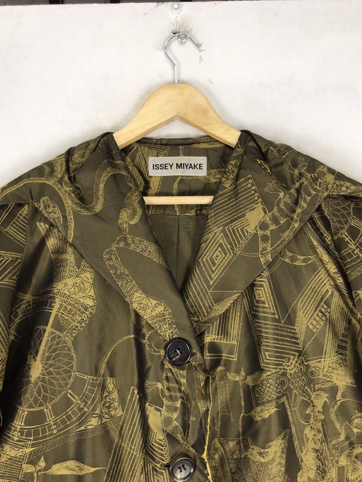 Issey Miyake 🔥Issey Miyake A.POC Velvet Art Full Print Women Jacket Size L / US 10 / IT 46 - 5 Thumbnail