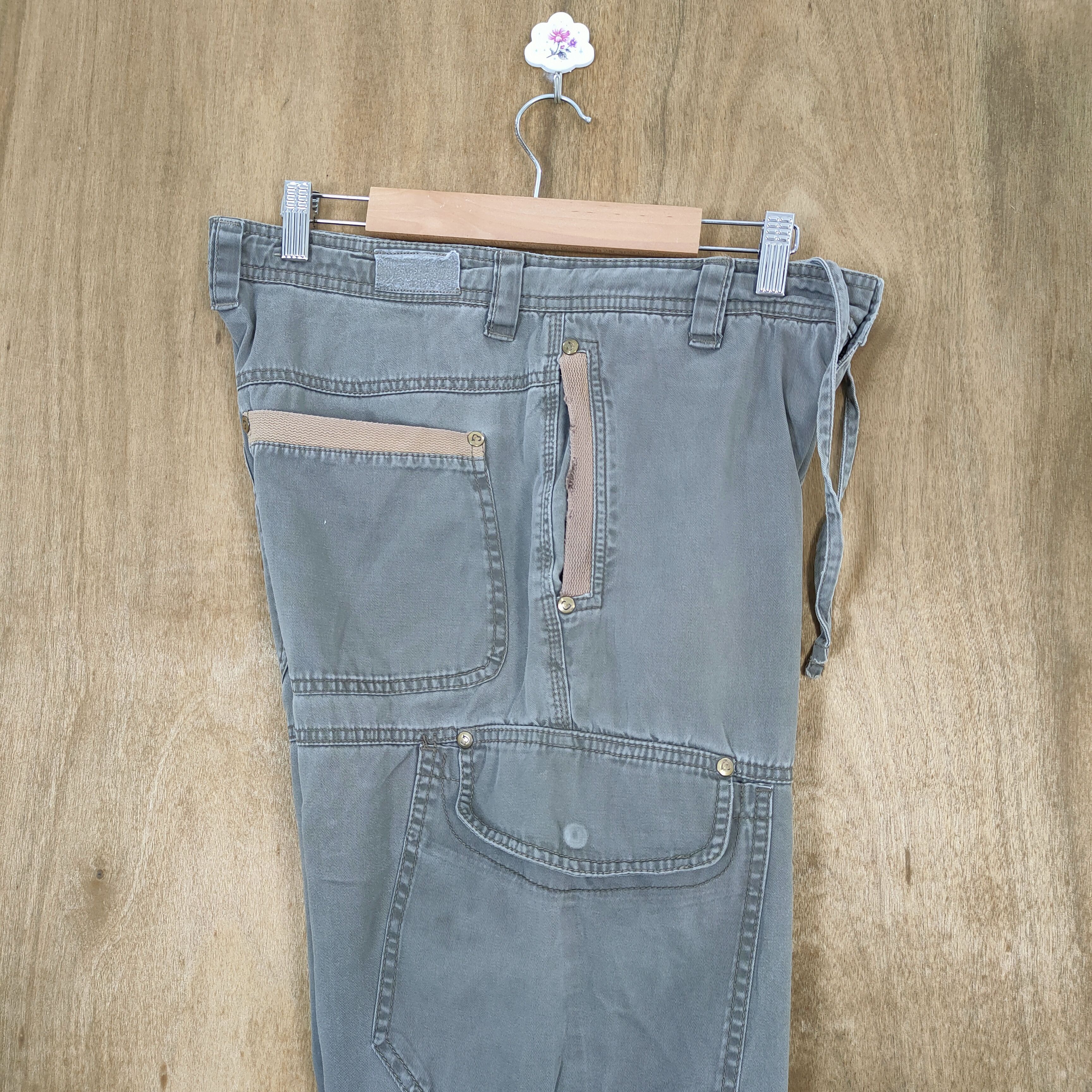 Japanese Brand VINTAGE SAMUEL & KEVIN CARGO PANTS Size US 30 / EU 46 - 13 Thumbnail
