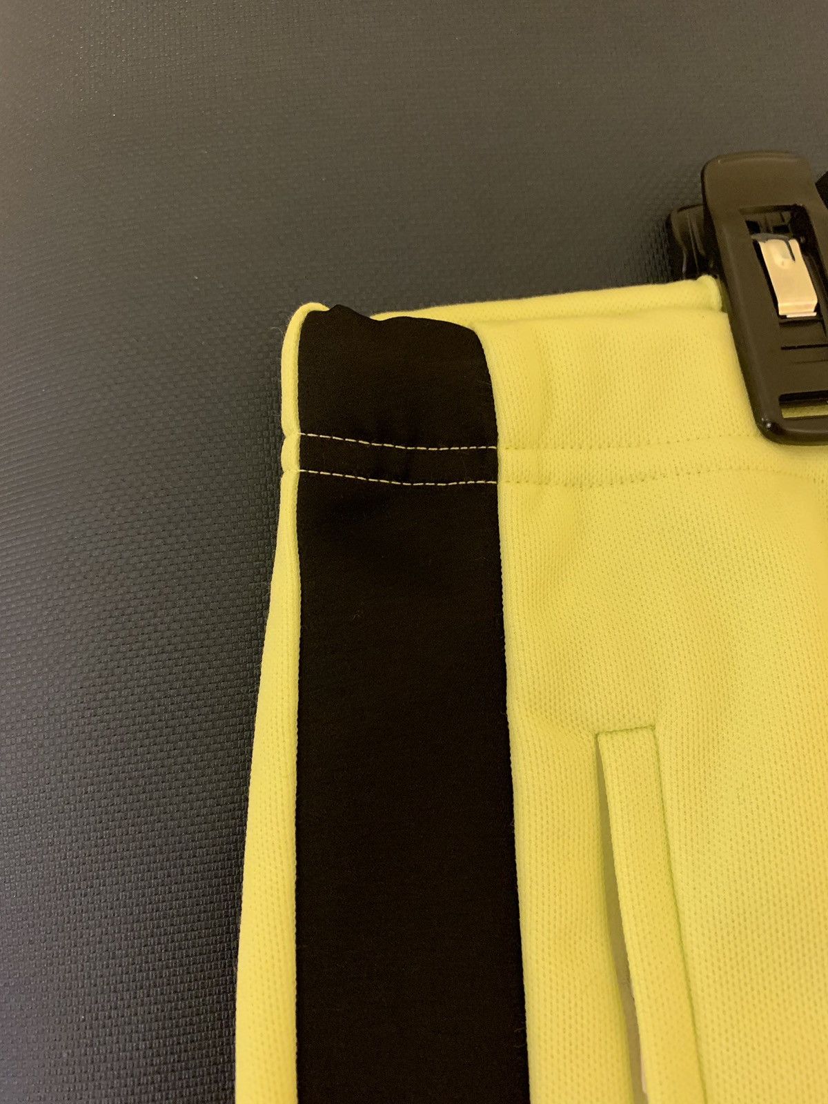 Maison Margiela Highlighter Yellow Joggers With Black Trim Size US 32 / EU 48 - 5 Thumbnail
