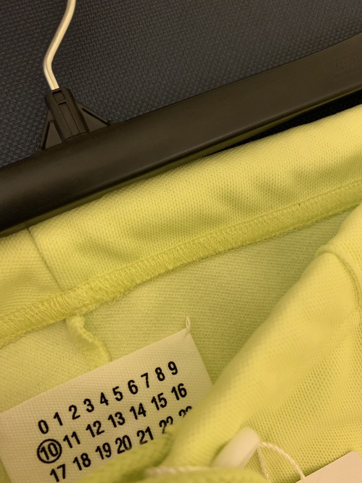 Maison Margiela Highlighter Yellow Joggers With Black Trim Size US 32 / EU 48 - 11 Thumbnail