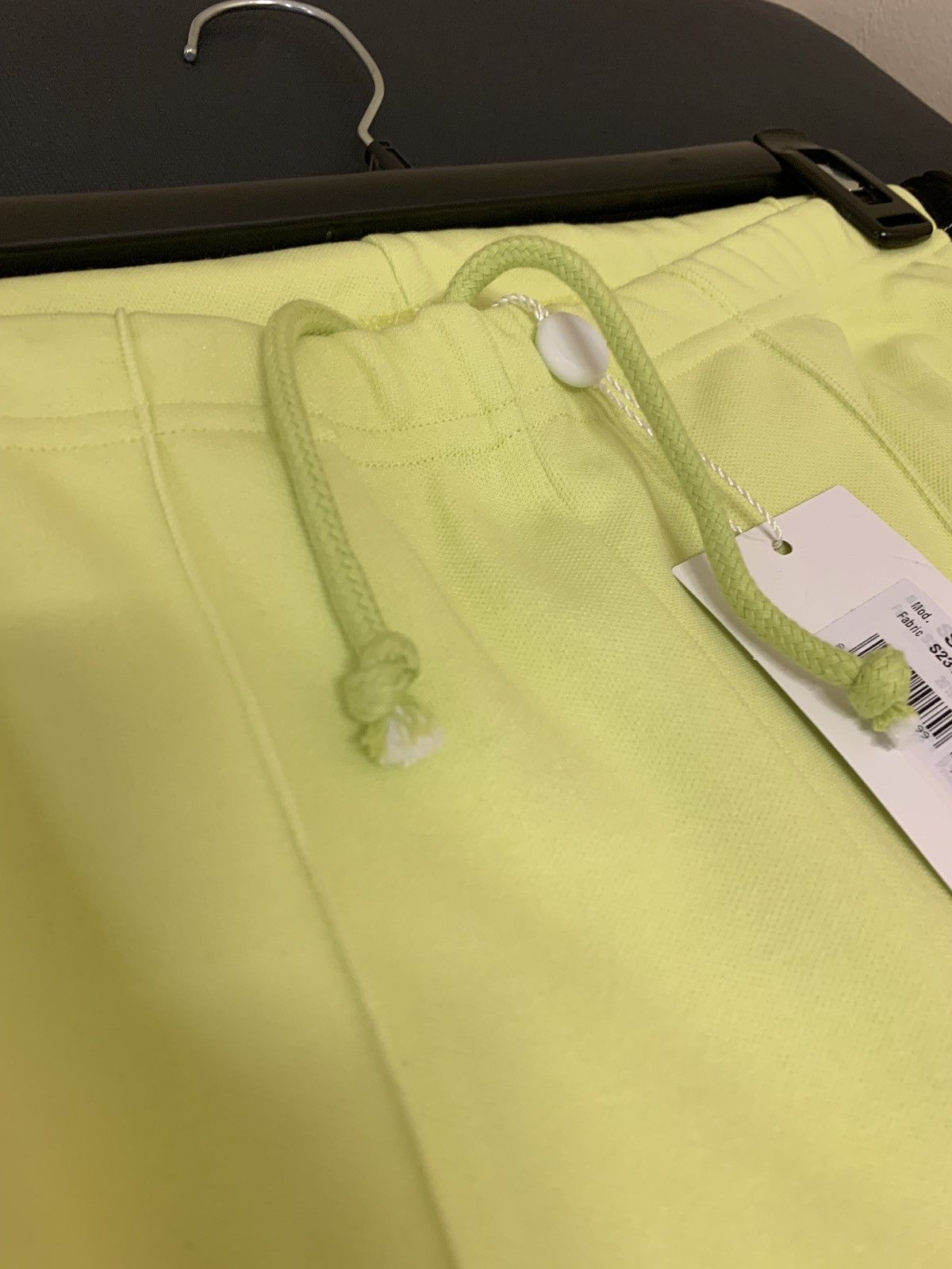 Maison Margiela Highlighter Yellow Joggers With Black Trim Size US 32 / EU 48 - 7 Thumbnail
