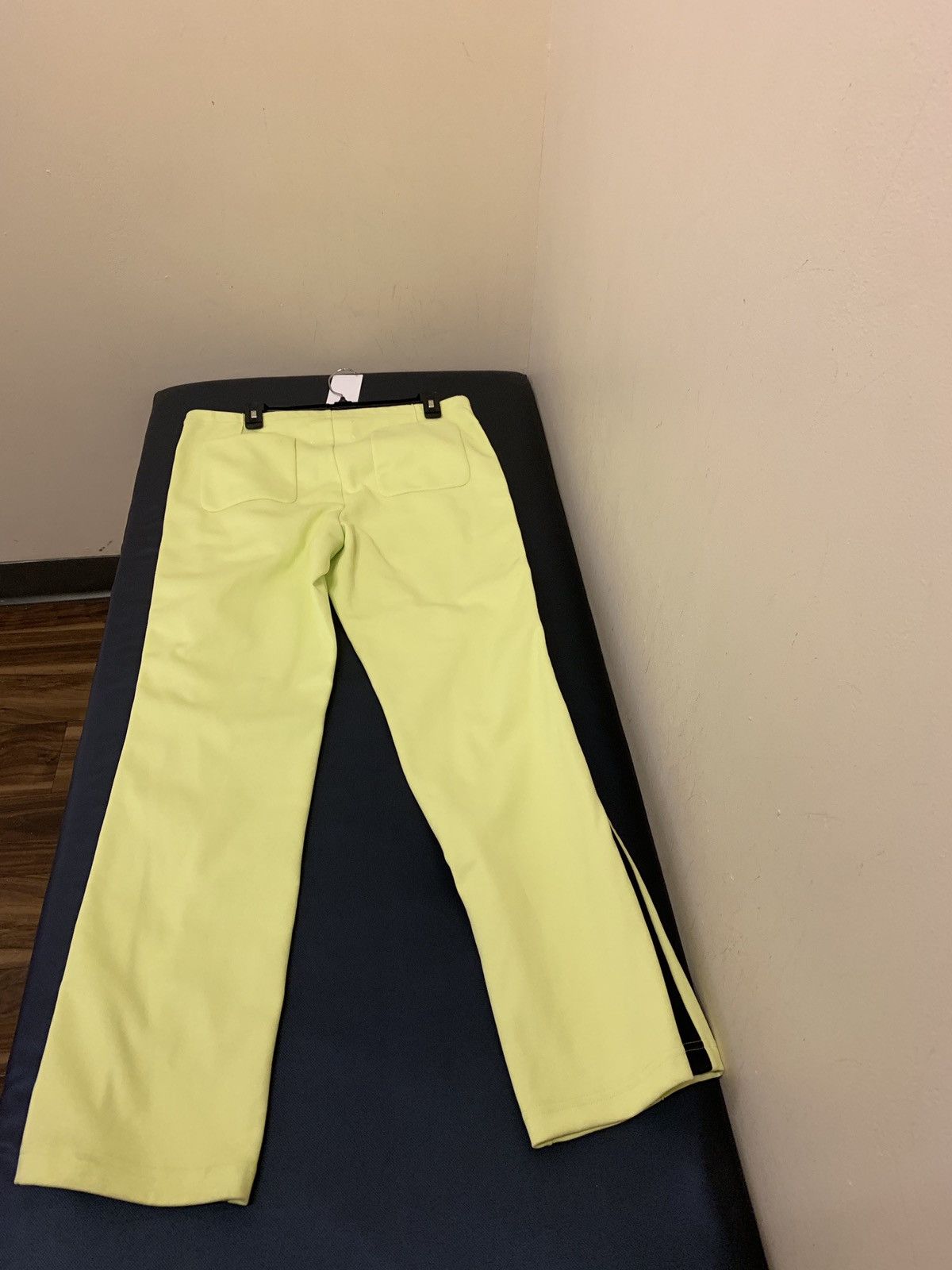 Maison Margiela Highlighter Yellow Joggers With Black Trim Size US 32 / EU 48 - 13 Thumbnail