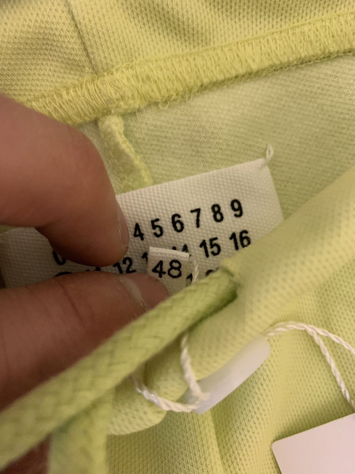 Maison Margiela Highlighter Yellow Joggers With Black Trim Size US 32 / EU 48 - 10 Thumbnail