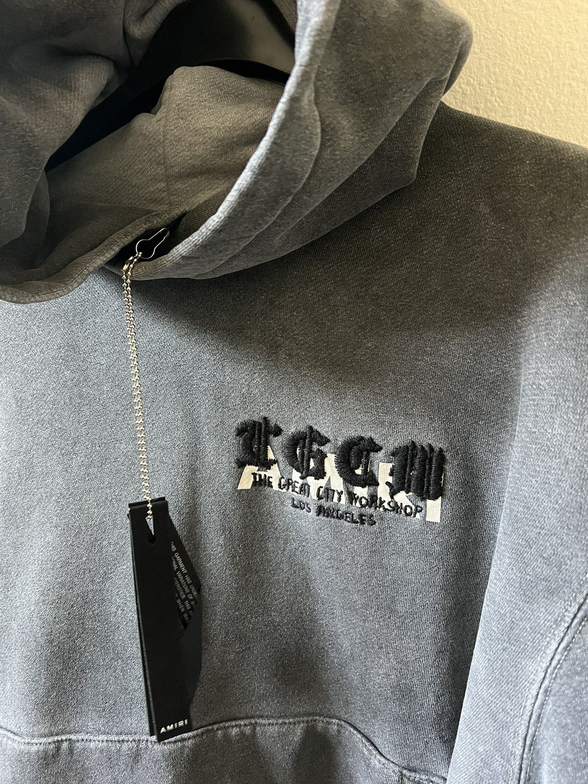 Amiri Amiri TGCW Flames Hoodie Black Size US XXL / EU 58 / 5 - 4 Thumbnail