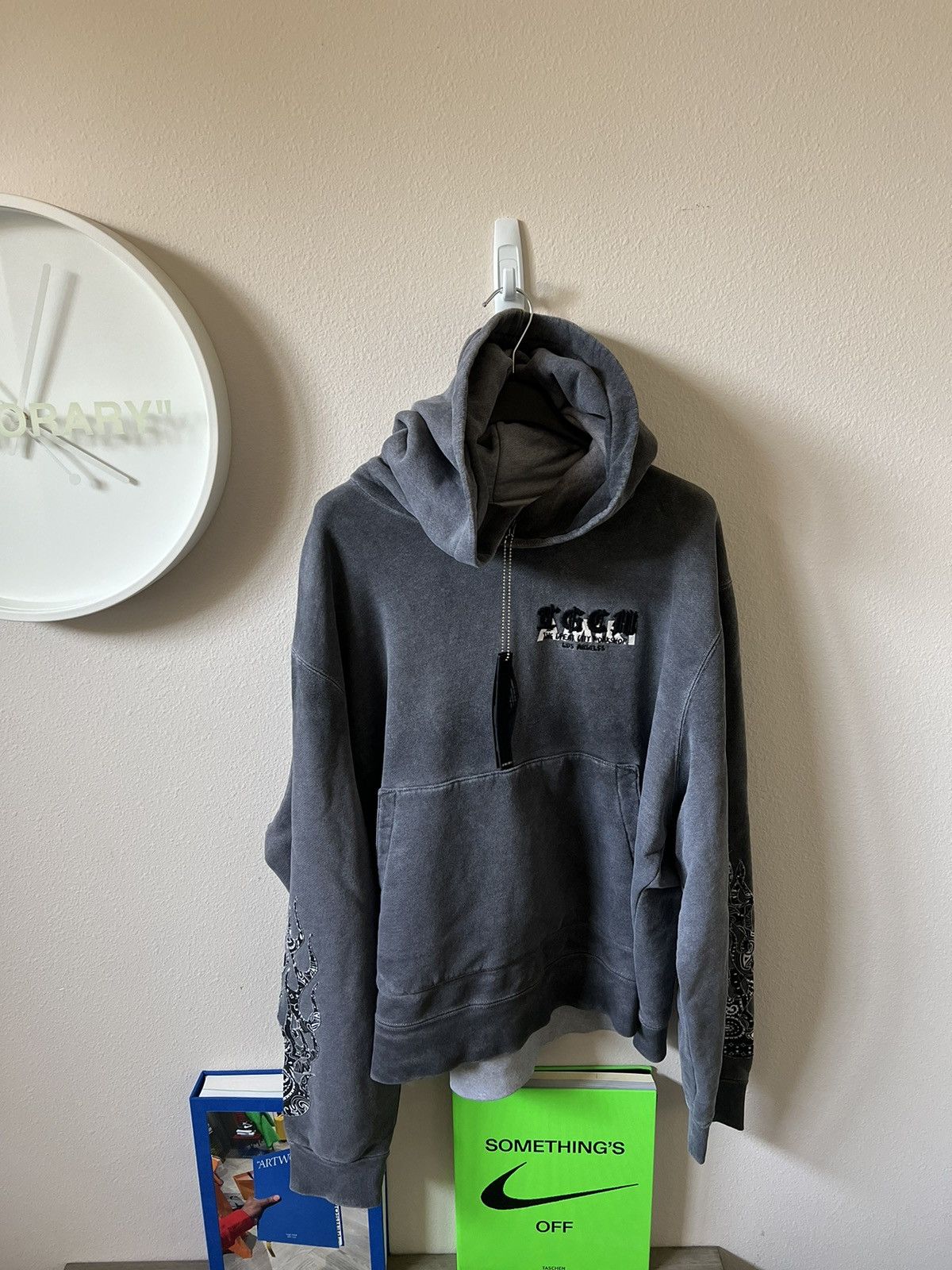 Amiri Amiri TGCW Flames Hoodie Black Size US XXL / EU 58 / 5 - 1 Thumbnail