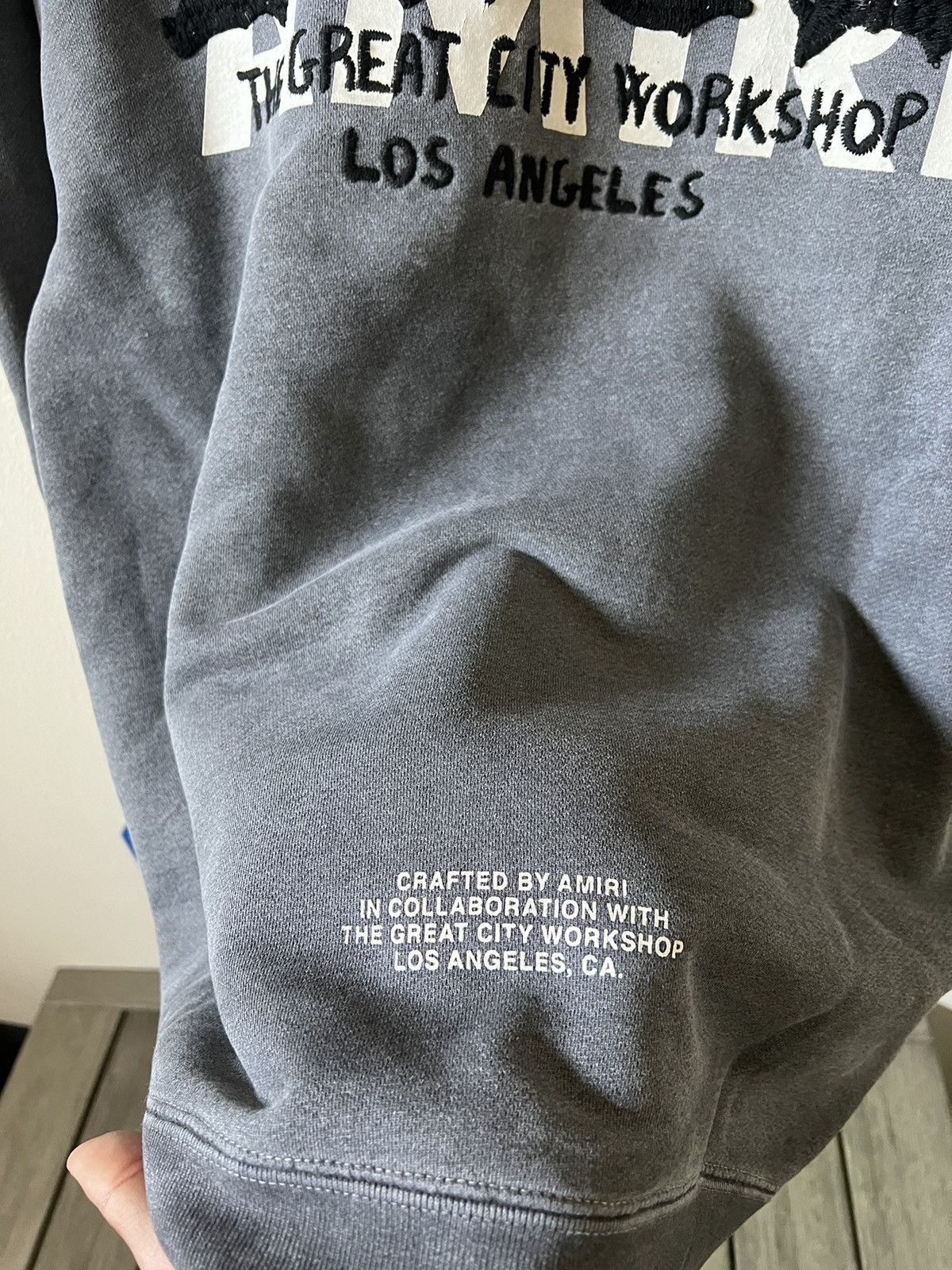 Amiri Amiri TGCW Flames Hoodie Black Size US XXL / EU 58 / 5 - 10 Thumbnail