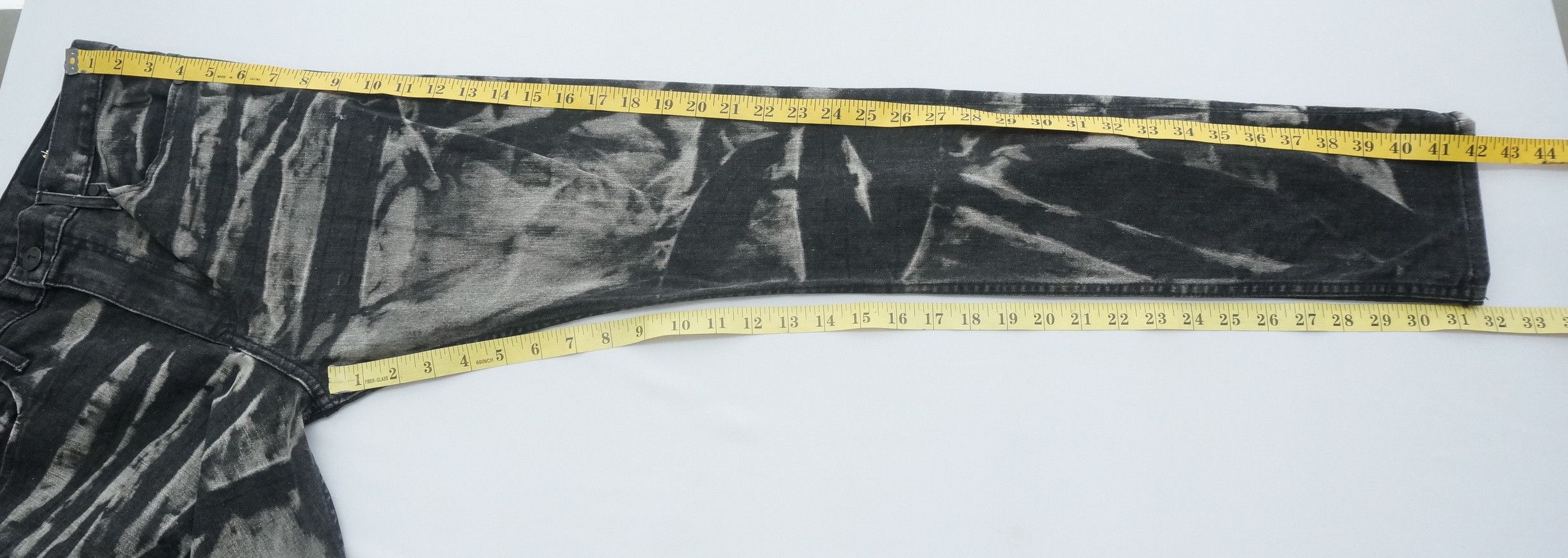 Japanese Brand Rare! THVM Designer Ishi Glinsky Dark Wash Skinny Jeans Size US 29 - 12 Thumbnail