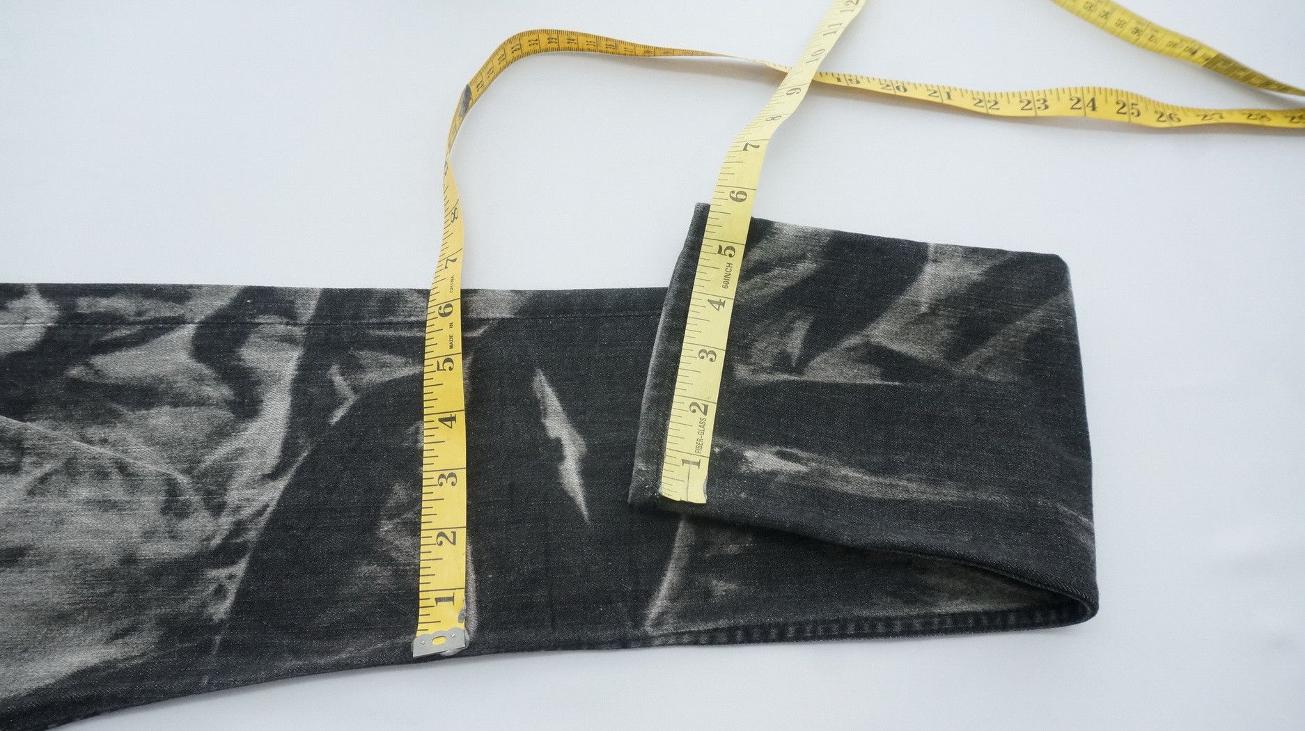 Japanese Brand Rare! THVM Designer Ishi Glinsky Dark Wash Skinny Jeans Size US 29 - 15 Thumbnail