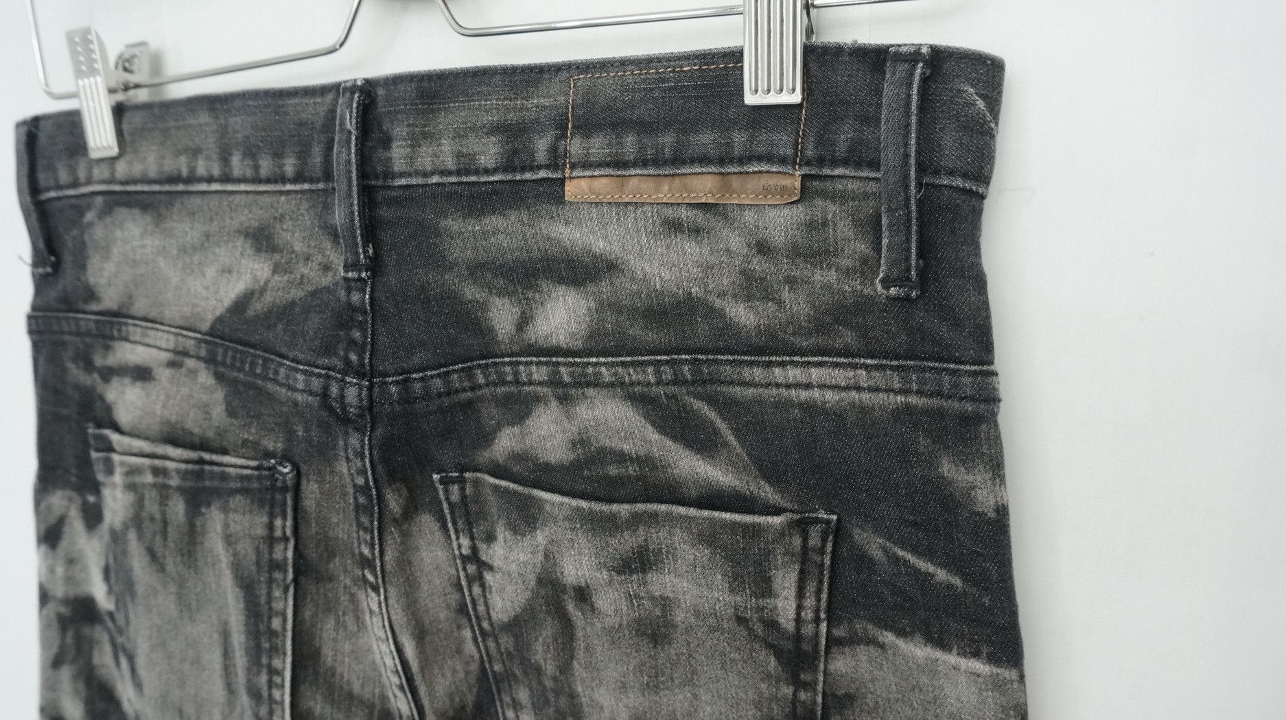 Japanese Brand Rare! THVM Designer Ishi Glinsky Dark Wash Skinny Jeans Size US 29 - 8 Thumbnail