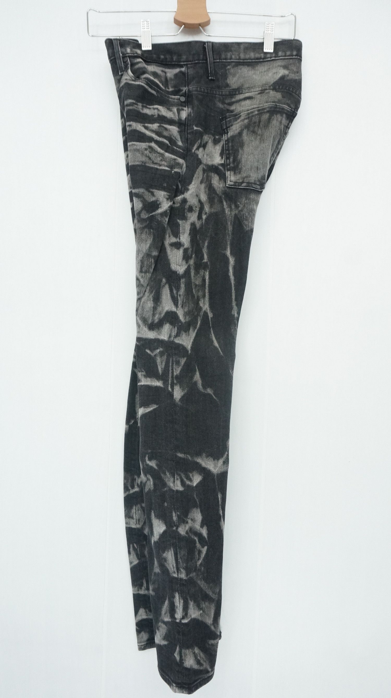 Japanese Brand Rare! THVM Designer Ishi Glinsky Dark Wash Skinny Jeans Size US 29 - 9 Thumbnail