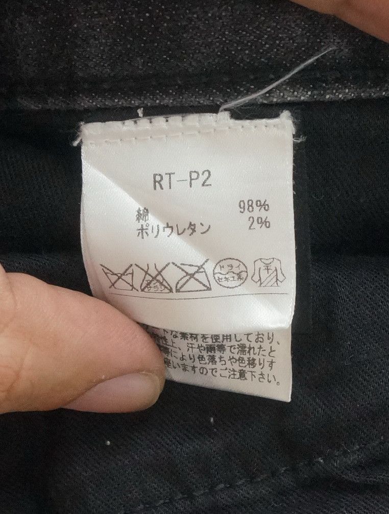 Japanese Brand Rare! THVM Designer Ishi Glinsky Dark Wash Skinny Jeans Size US 29 - 20 Thumbnail