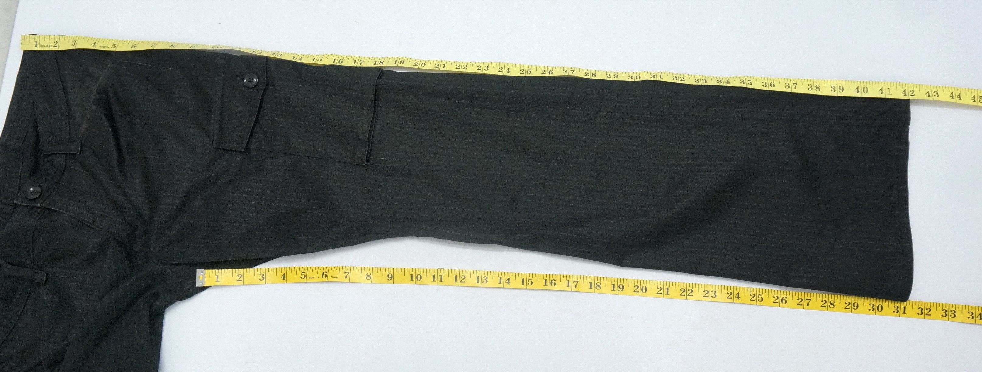 Japanese Brand 🔥Designer🔥 MENS BIGI Japan Lowrise Flared Cargo pants Size US 31 - 14 Thumbnail