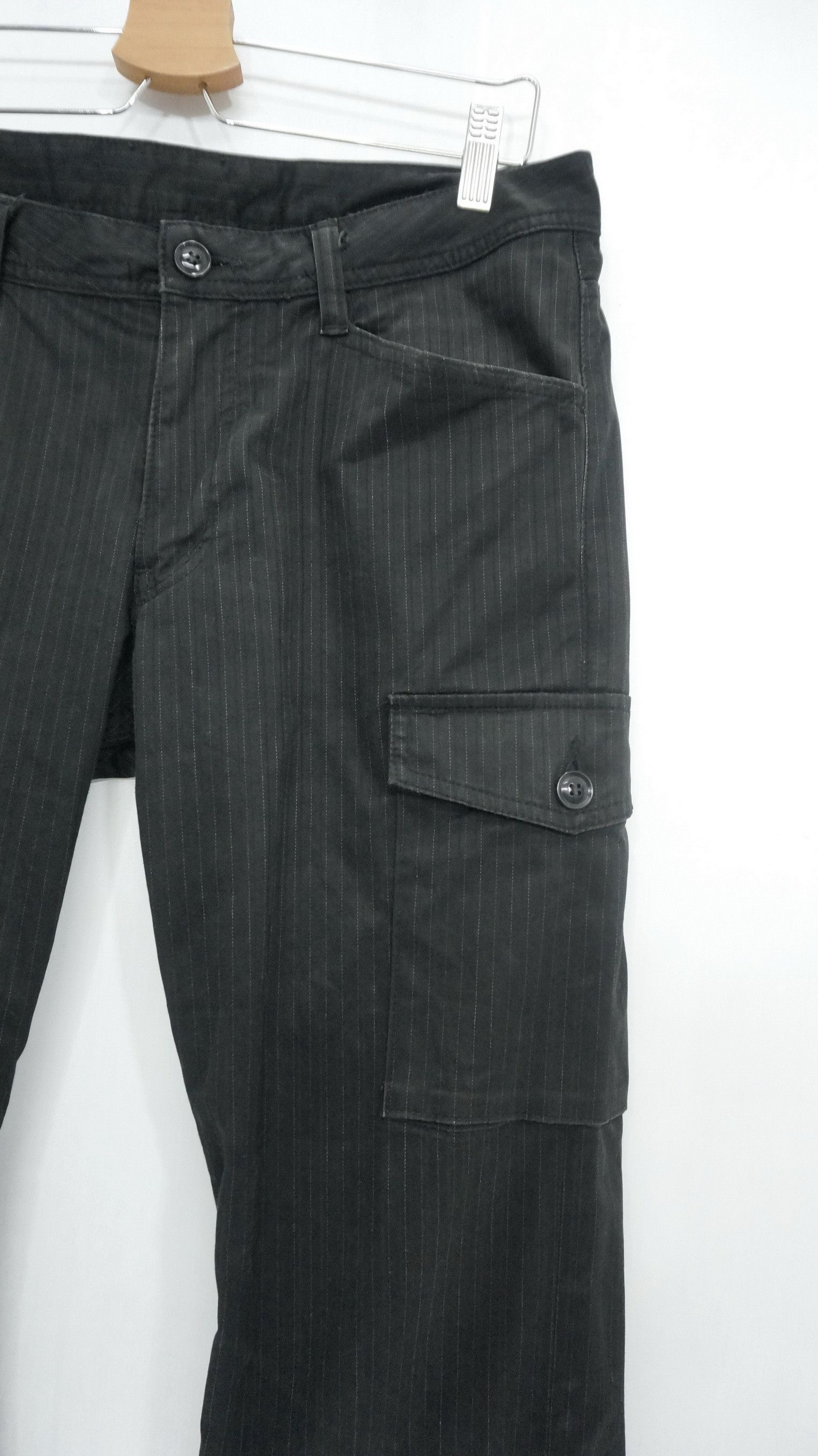Japanese Brand 🔥Designer🔥 MENS BIGI Japan Lowrise Flared Cargo pants Size US 31 - 6 Thumbnail