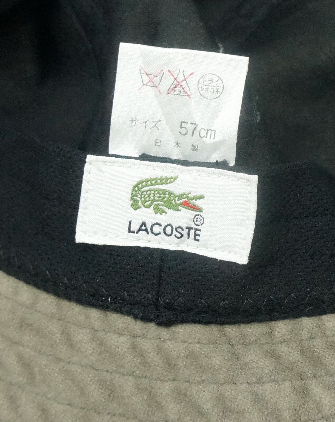 Lacoste Vintage LACOSTE 🔥 Velvet Cotton Bucket Hat Size ONE SIZE - 9 Thumbnail