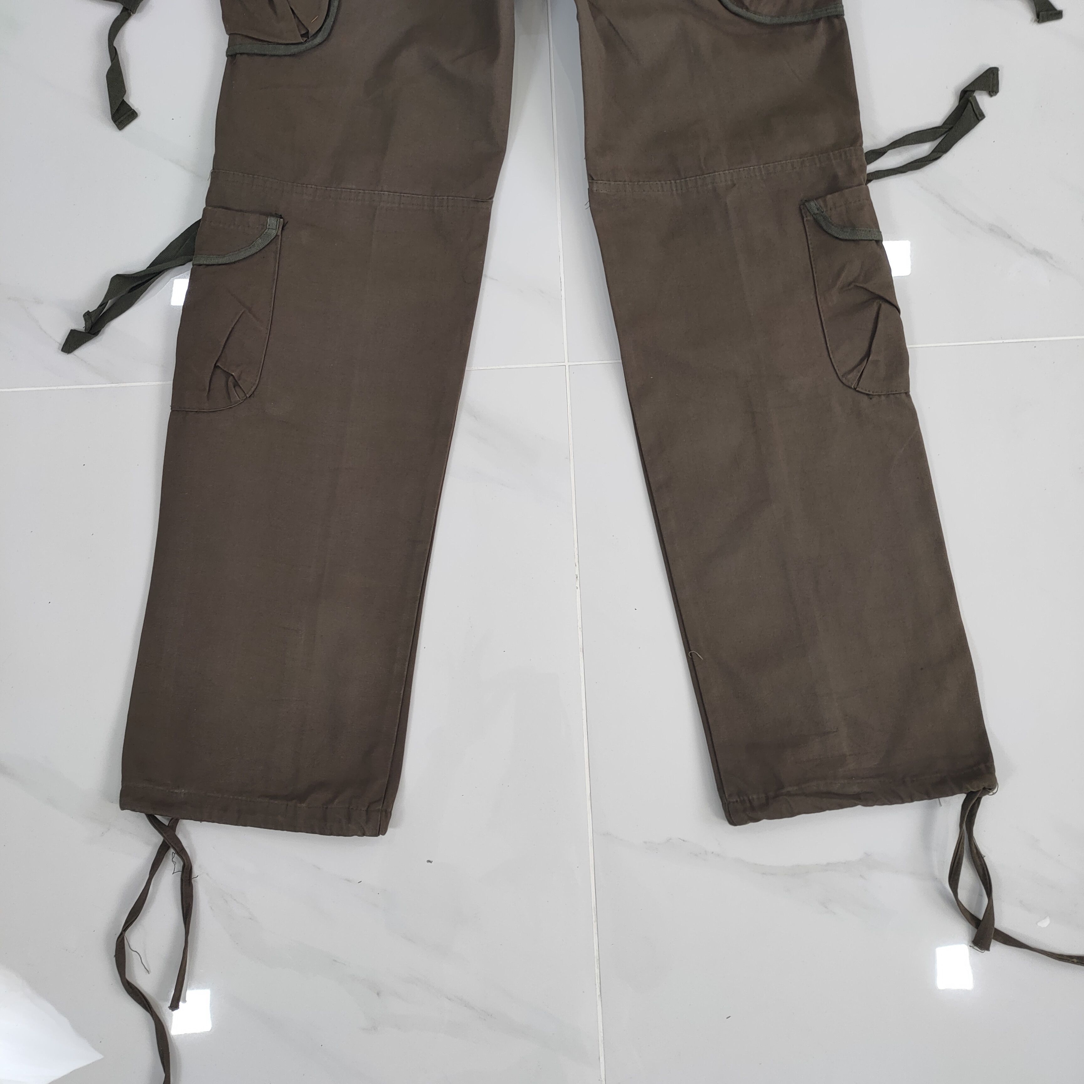 Japanese Brand VINTAGE AS BROWN BONDAGE CARGO PANTS Size US 30 / EU 46 - 11 Thumbnail