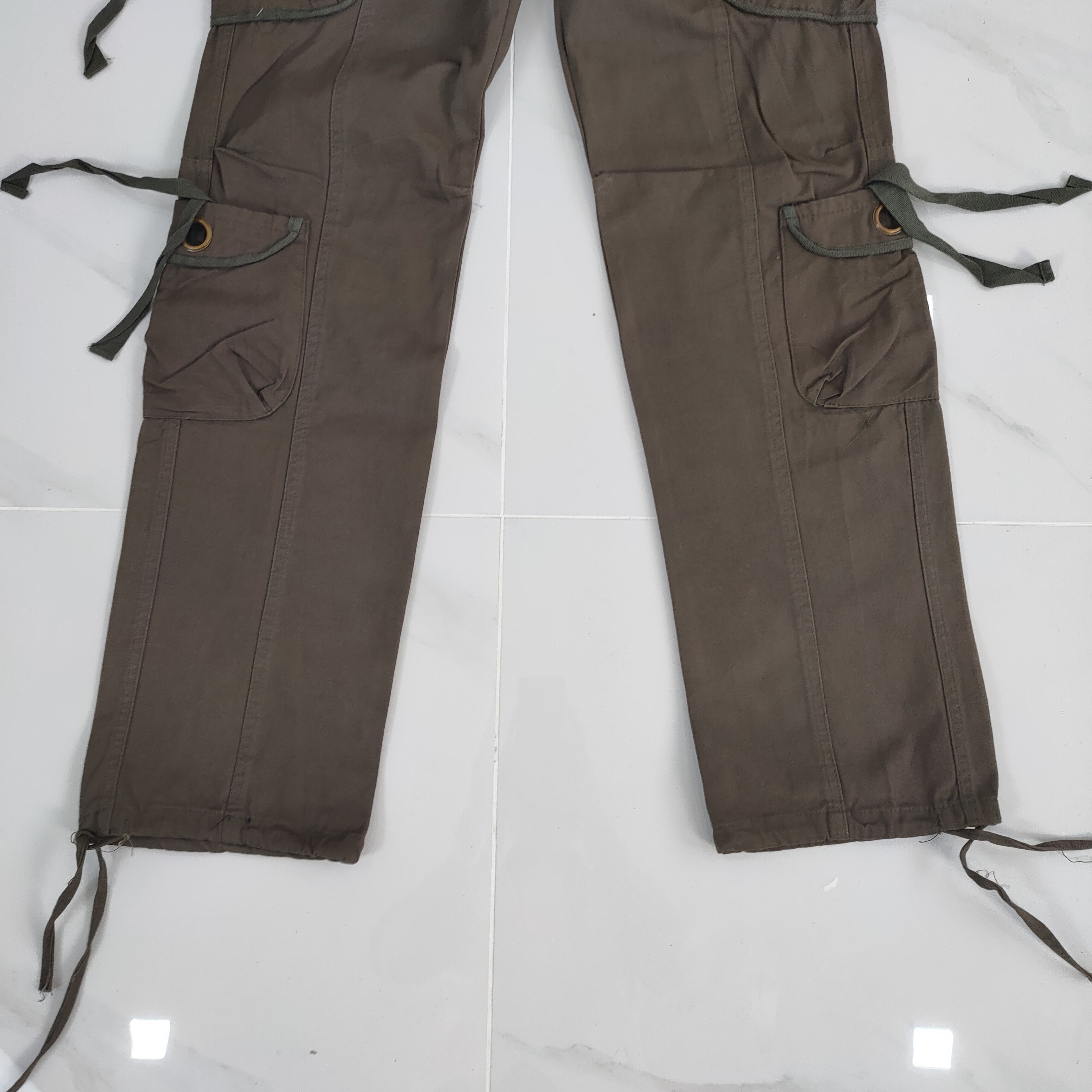 Japanese Brand VINTAGE AS BROWN BONDAGE CARGO PANTS Size US 30 / EU 46 - 3 Thumbnail