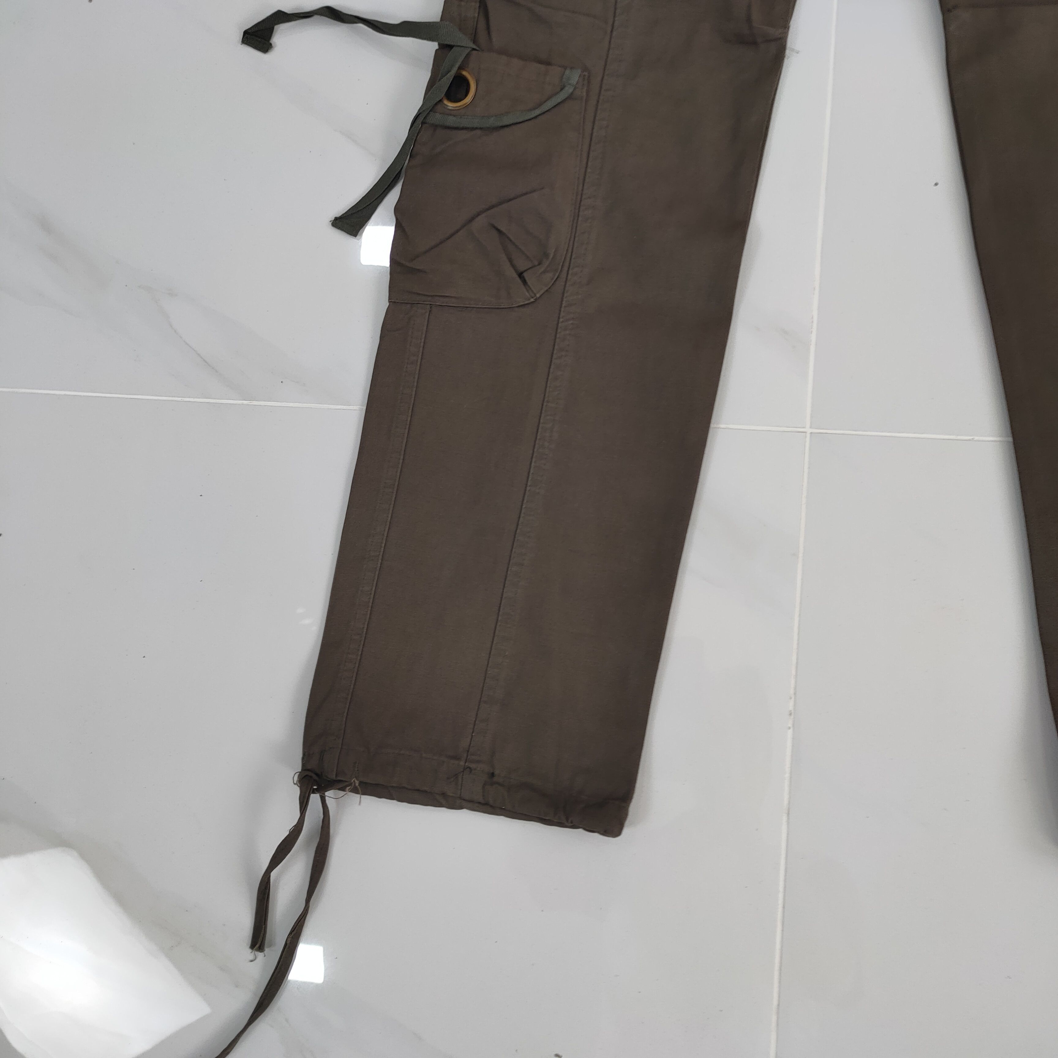 Japanese Brand VINTAGE AS BROWN BONDAGE CARGO PANTS Size US 30 / EU 46 - 8 Thumbnail
