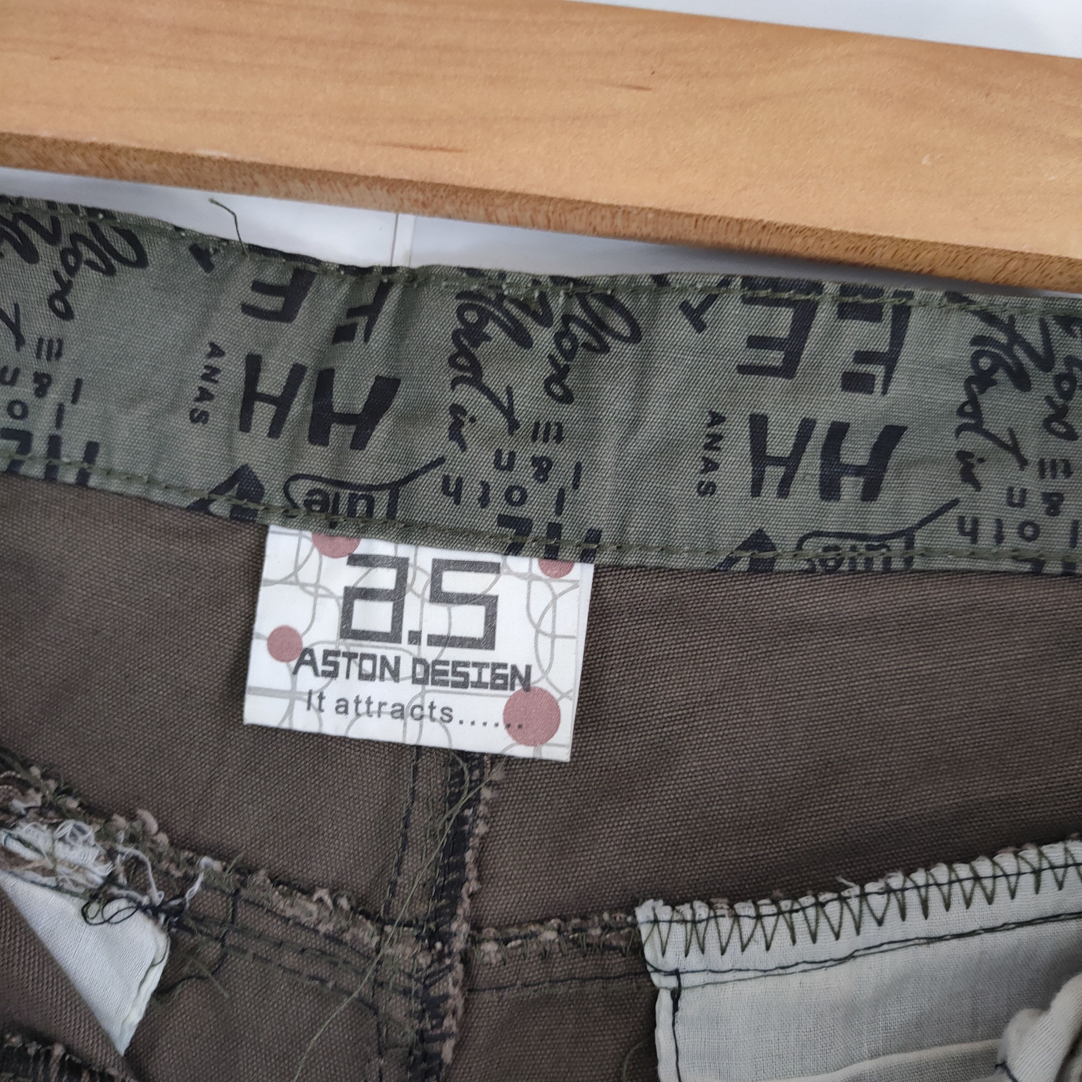 Japanese Brand VINTAGE AS BROWN BONDAGE CARGO PANTS Size US 30 / EU 46 - 13 Thumbnail