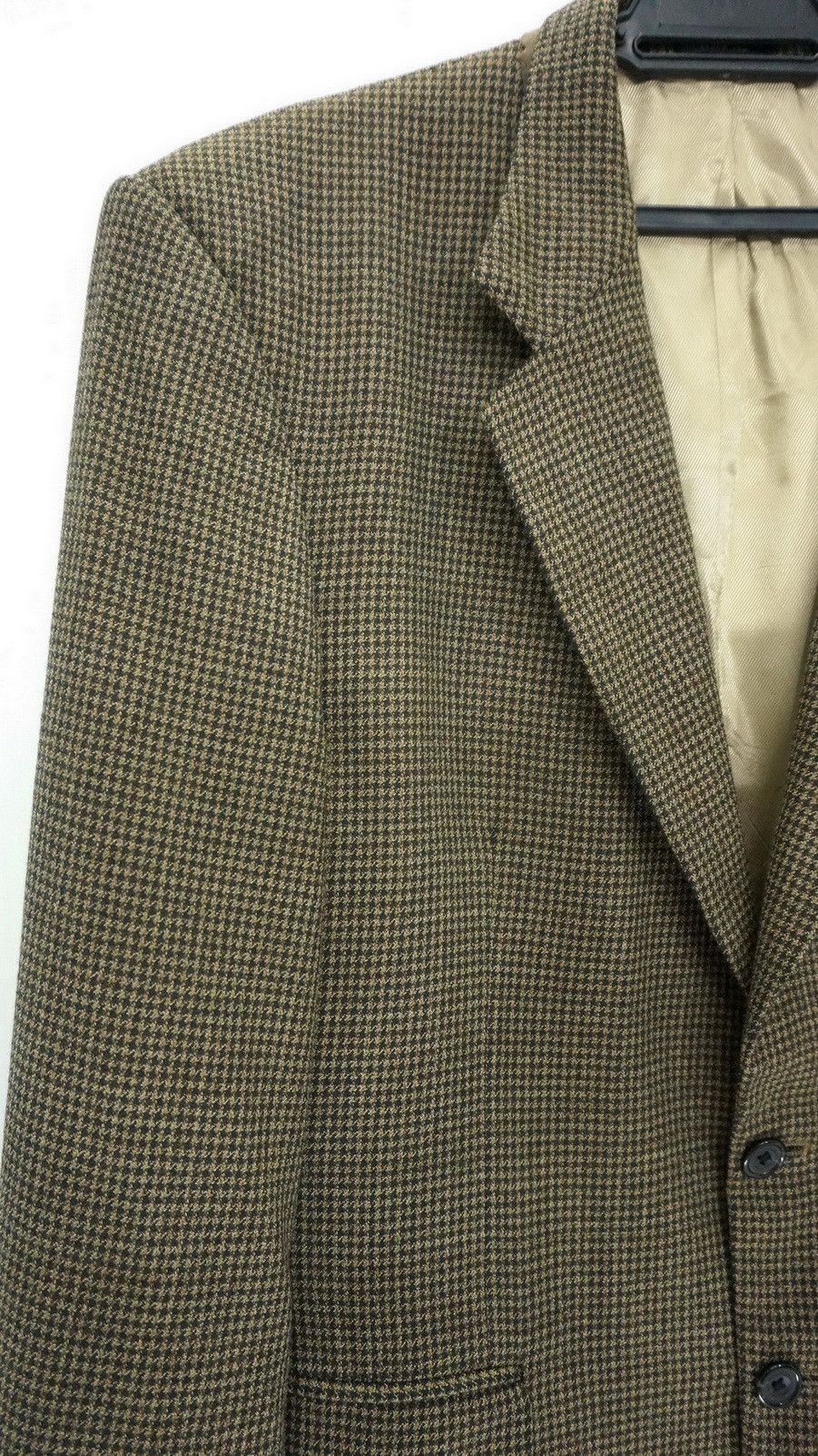 Fashion Victim OSCAR De La Renta Houndstooth Blazer Size 40S - 6 Thumbnail