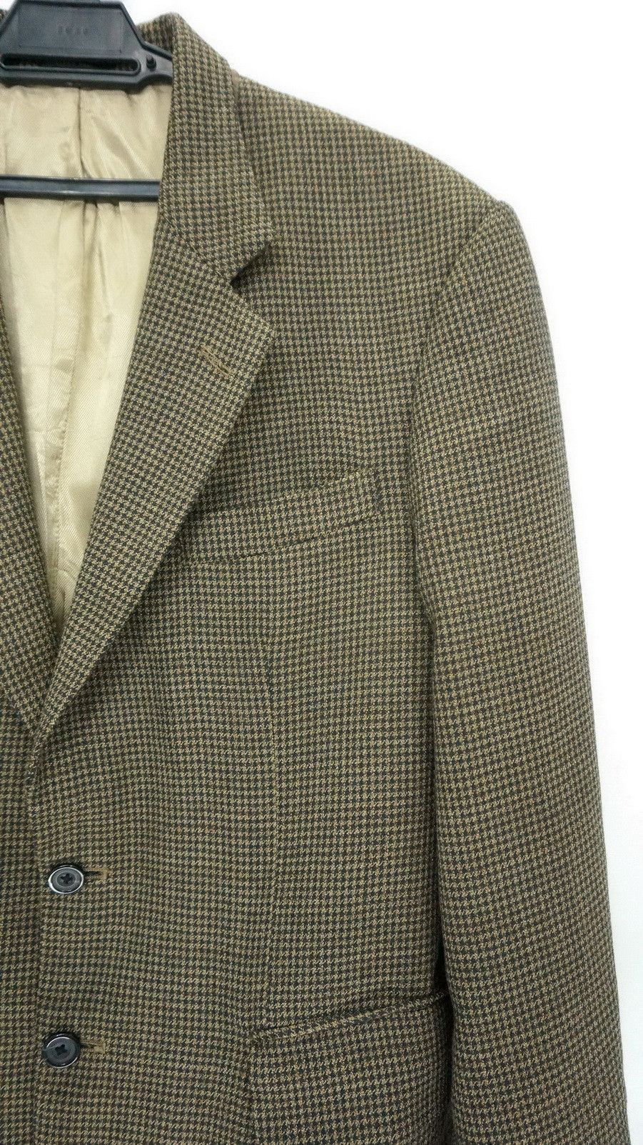 Fashion Victim OSCAR De La Renta Houndstooth Blazer Size 40S - 1 Thumbnail