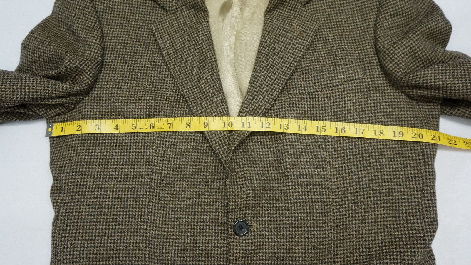 Fashion Victim OSCAR De La Renta Houndstooth Blazer Size 40S - 11 Thumbnail