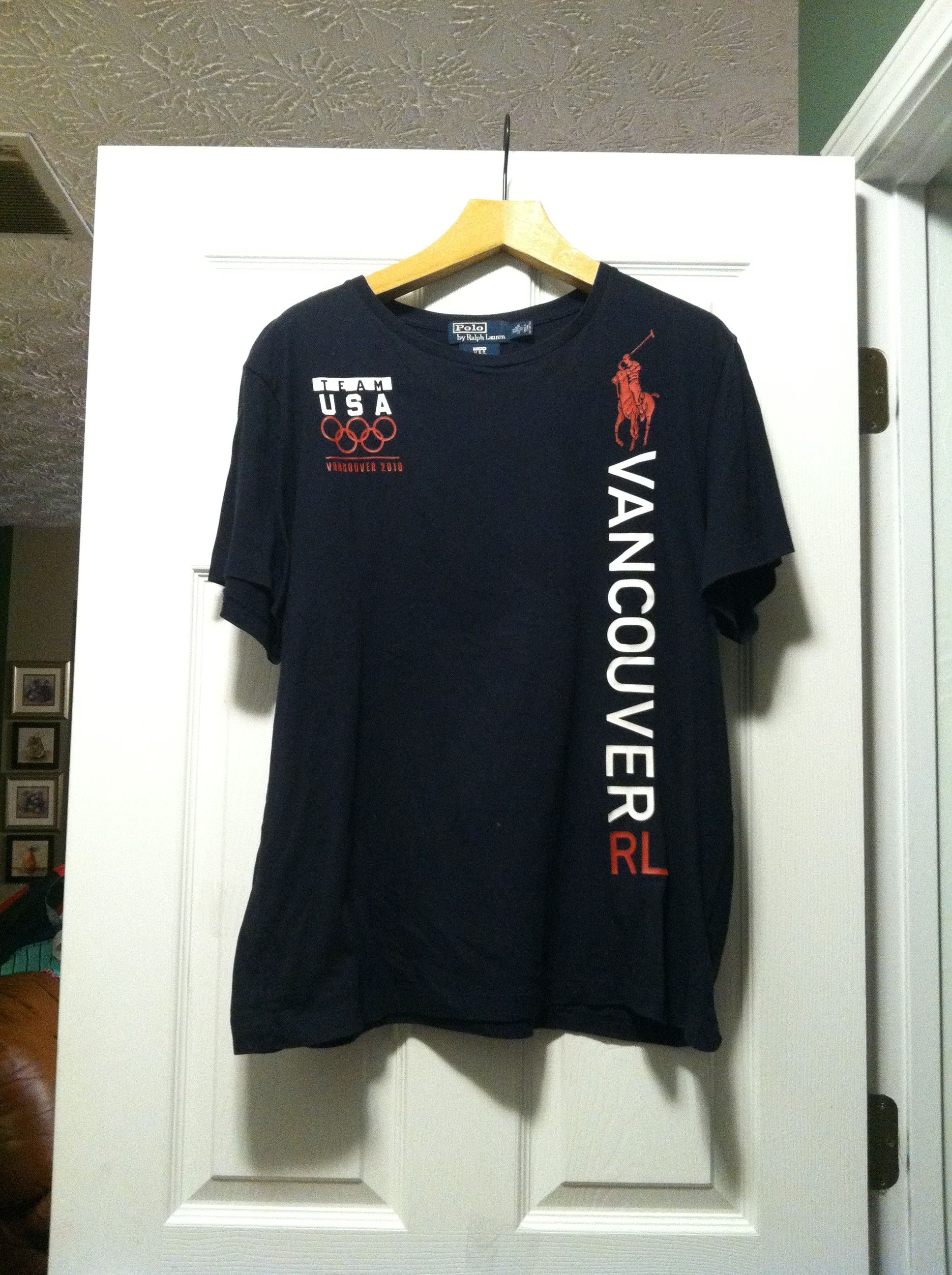 Polo Ralph Lauren POLO RALPH LAUREN MENS SHORT SLEEVE OLYMPIC T-SHIRT Size US XL / EU 56 / 4 - 2 Thumbnail