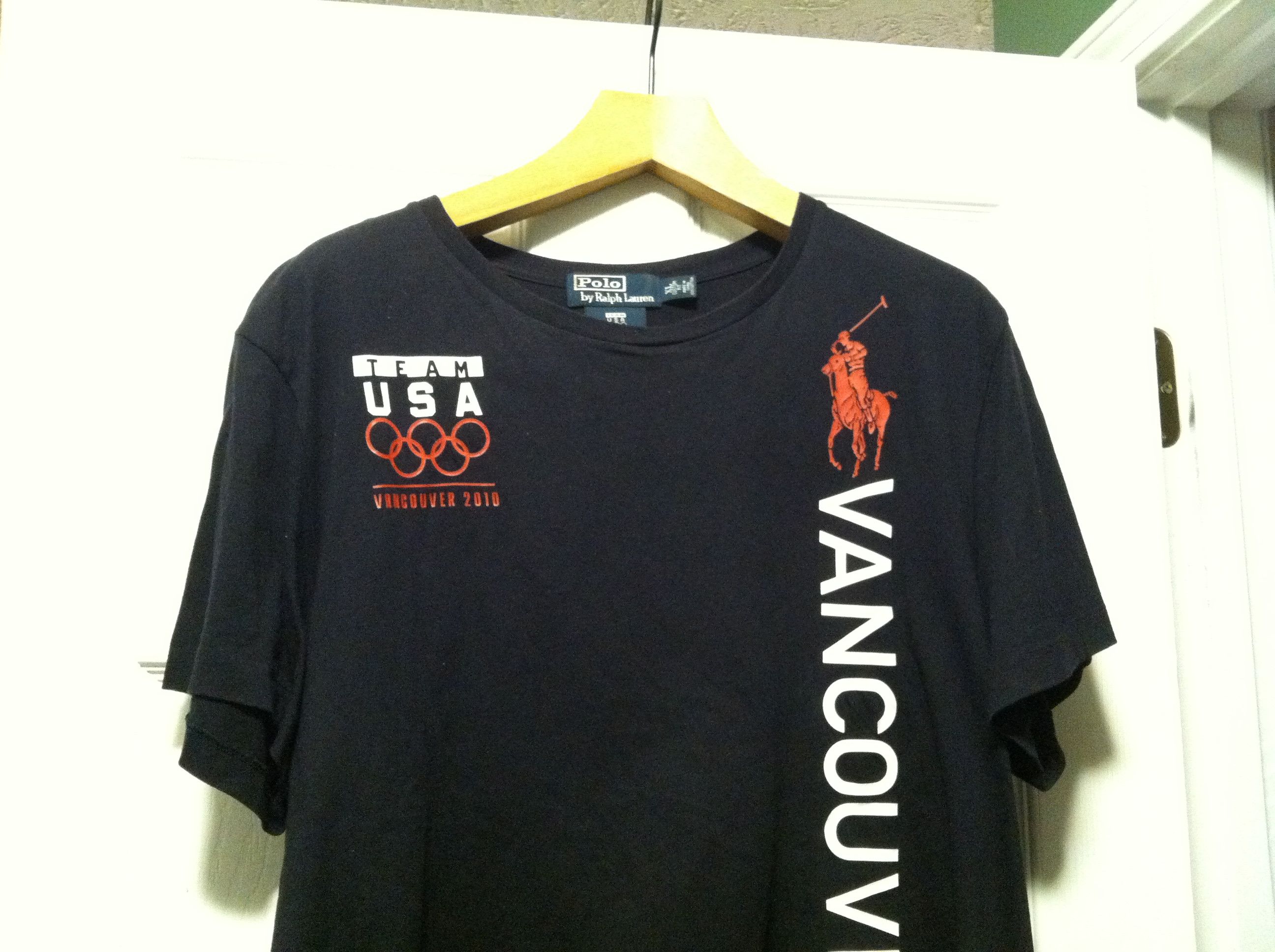 Polo Ralph Lauren POLO RALPH LAUREN MENS SHORT SLEEVE OLYMPIC T-SHIRT Size US XL / EU 56 / 4 - 3 Thumbnail