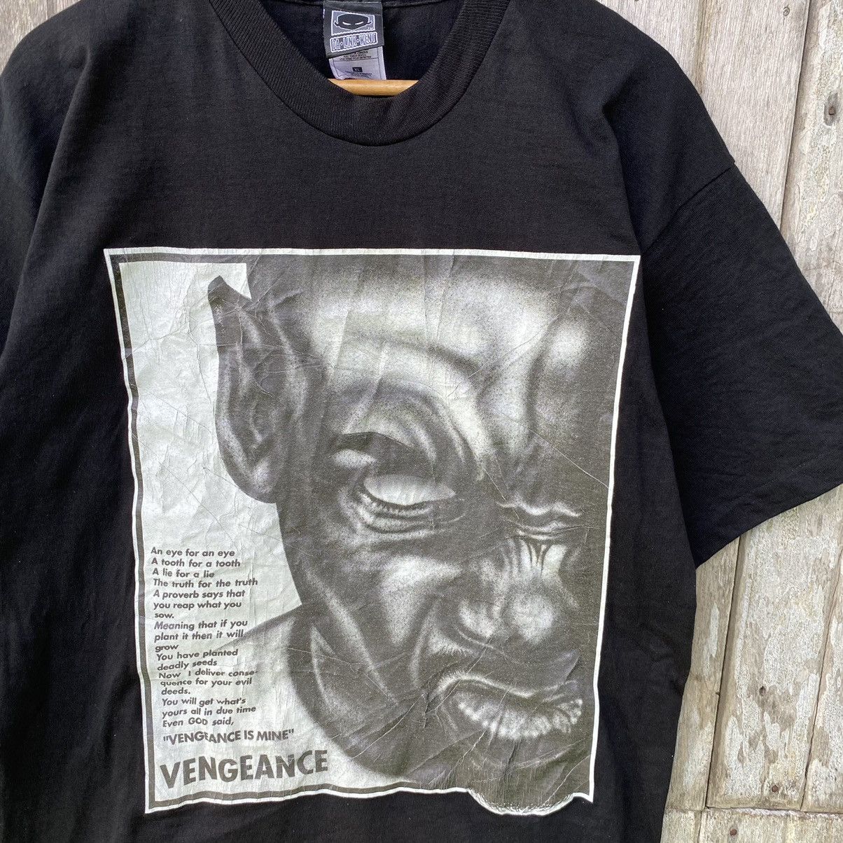 Vintage 💥SICK💥Vintage 90s Da Link Went ERD GRUNGE GRAIL OG TEE Size US XL / EU 56 / 4 - 5 Thumbnail