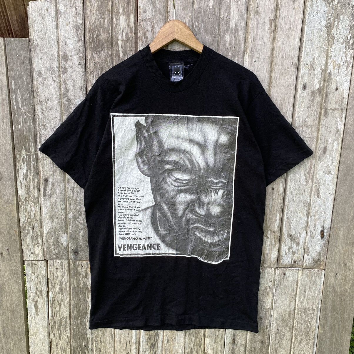Rap Tees 💥SICK💥Vintage 90s Da Link Went ERD GRUNGE GRAIL OG TEE Size US L / EU 52-54 / 3 - 1 Thumbnail