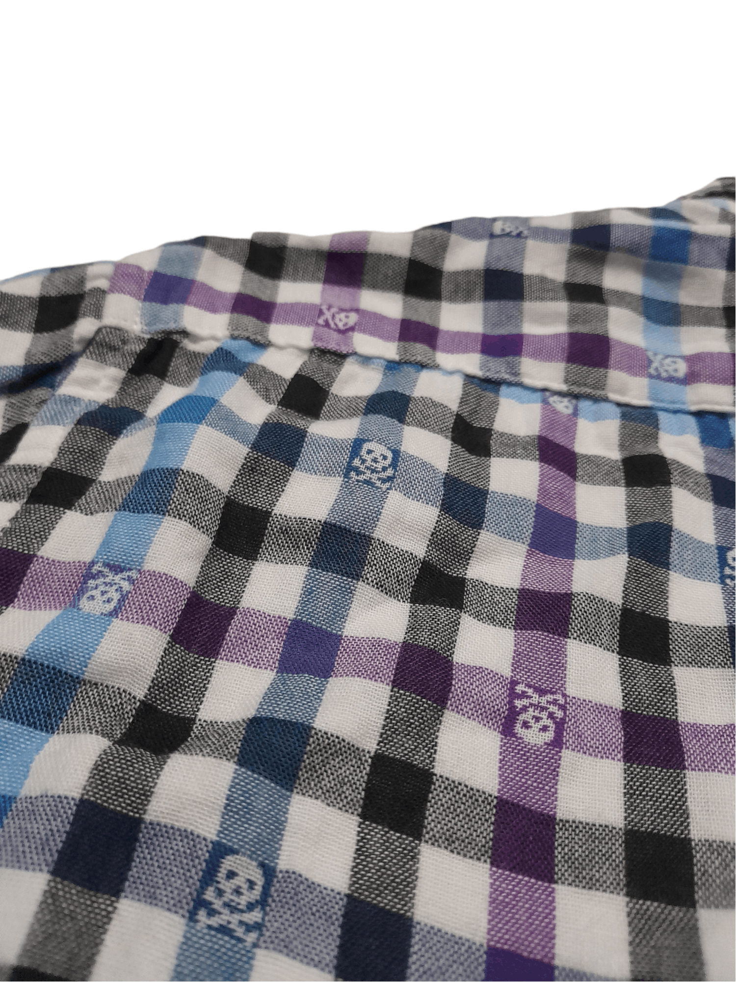 Beams Plus Beams Japan Skull 2 Layer Shirt (E170) Size US M / EU 48-50 / 2 - 7 Thumbnail