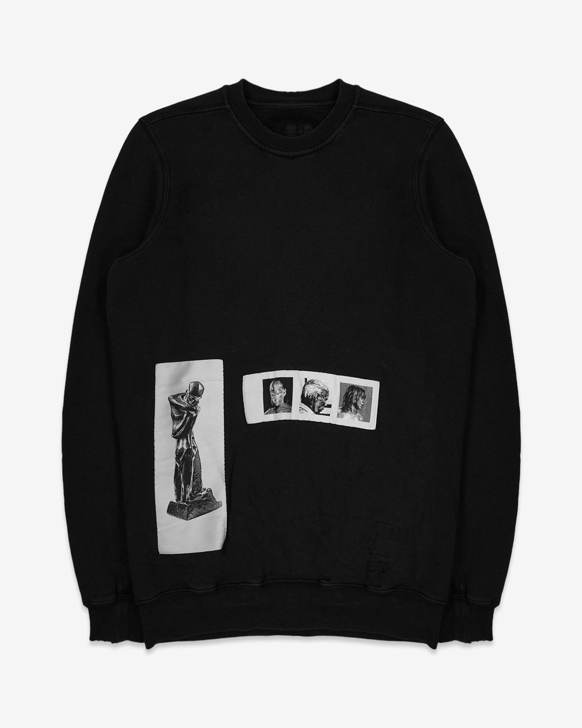 Rick Owens Rick Owens Patch Sweatshirt - SS16 “Cyclops” Size US M / EU 48-50 / 2 - 1 Thumbnail