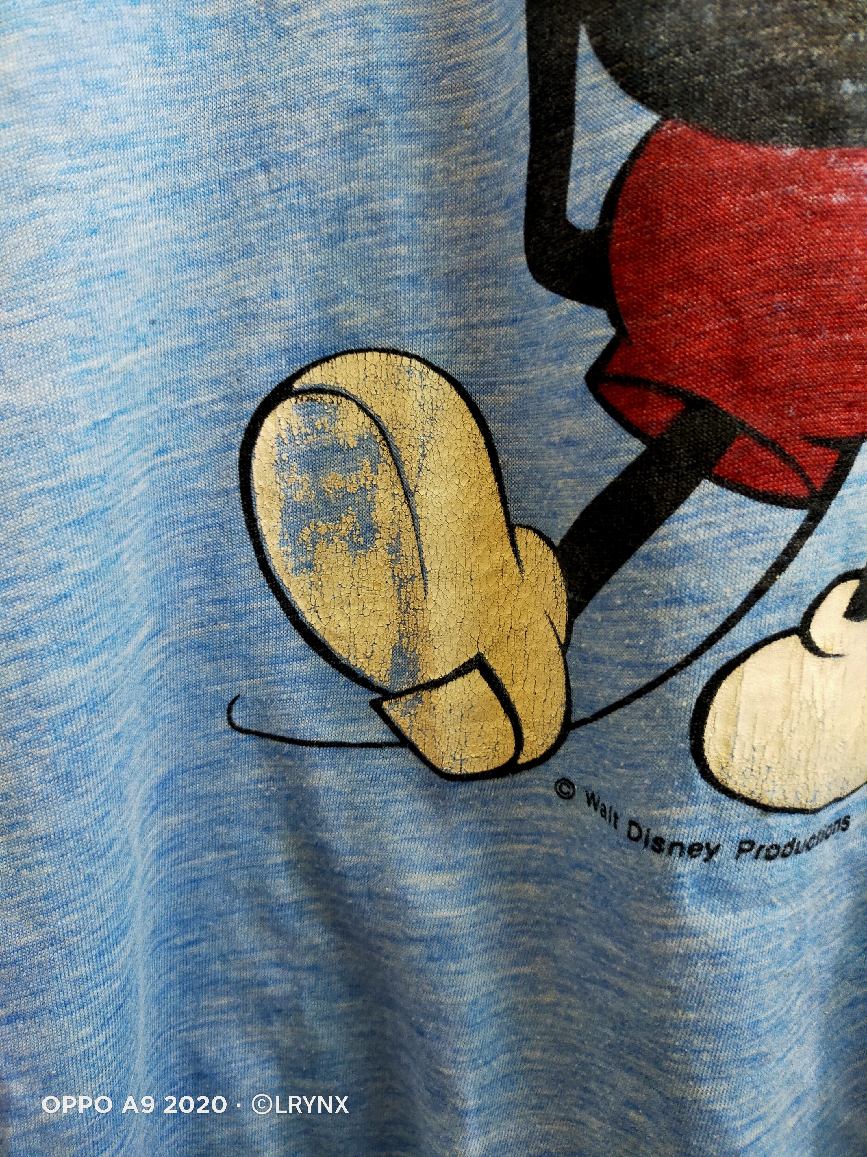 Mickey Mouse VINTAGE MICKEY MOUSE RINGER Size US L / EU 52-54 / 3 - 6 Thumbnail