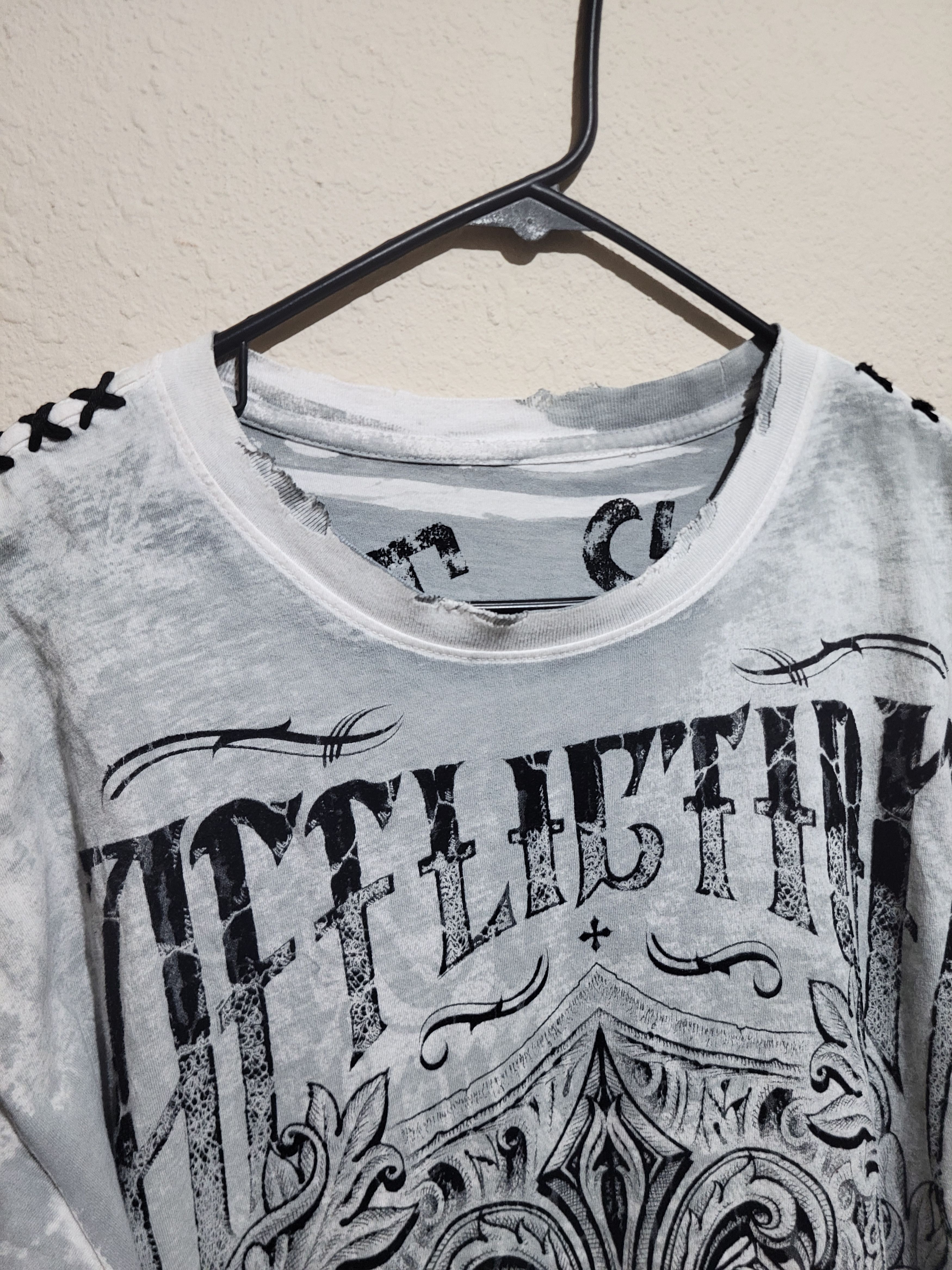 Affliction Vintage y2k Affliction T Shirt Size US XL / EU 56 / 4 - 3 Thumbnail