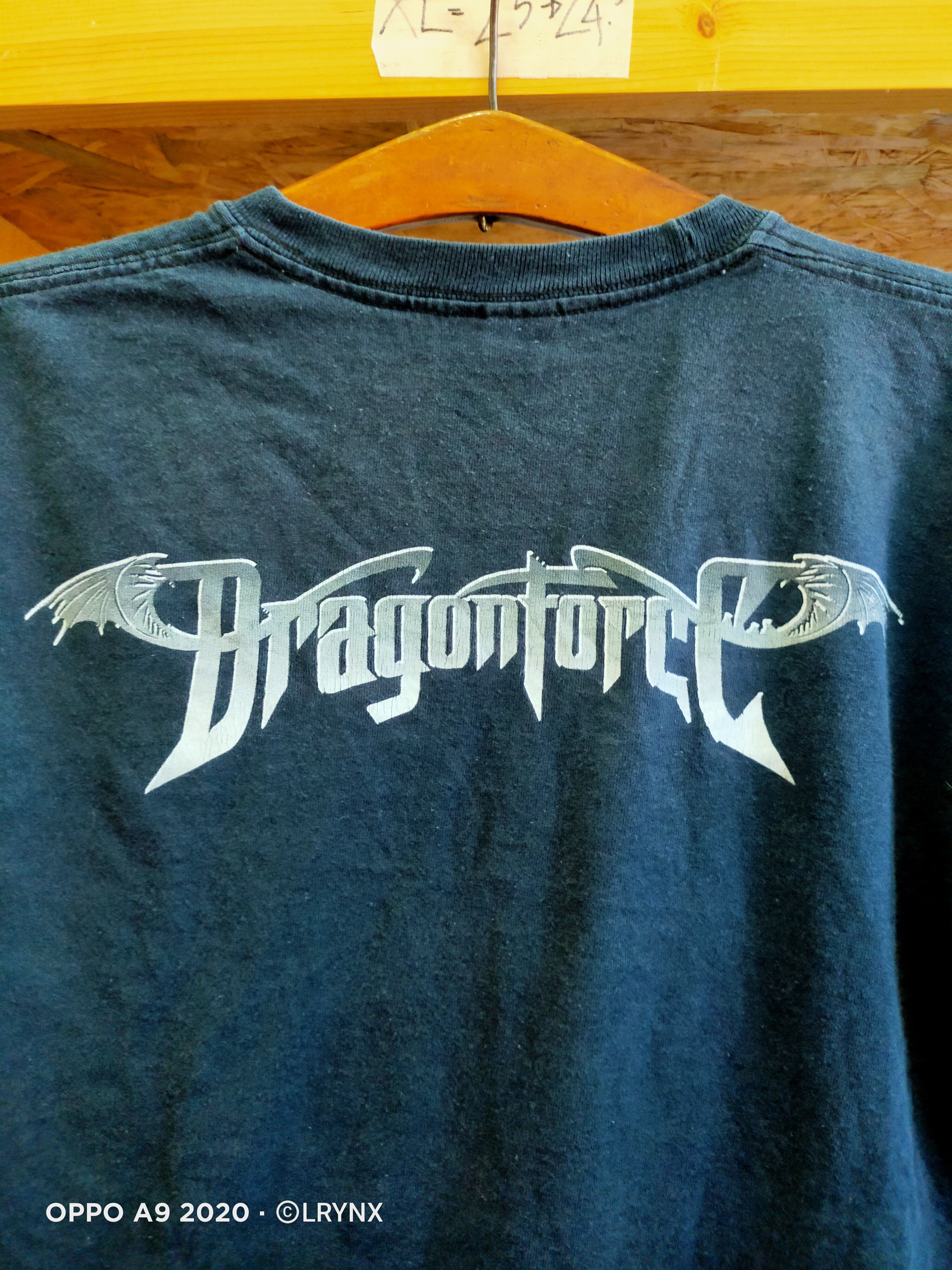 Band Tees DRAGON FORCE BAND T-SHIRT Size US S / EU 44-46 / 1 - 4 Thumbnail