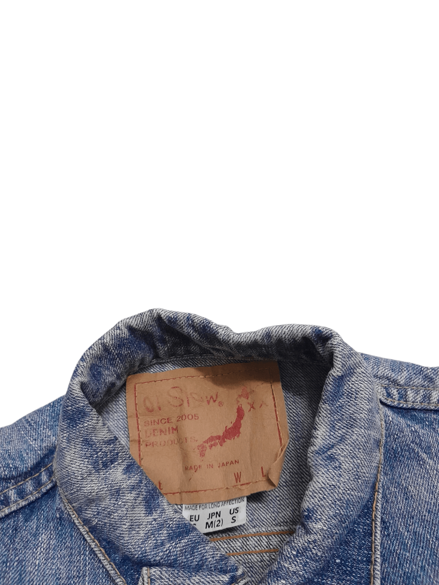 Orslow Orslow Japan Trucker Denim Jacket (E904) Size US S / EU 44-46 / 1 - 3 Thumbnail