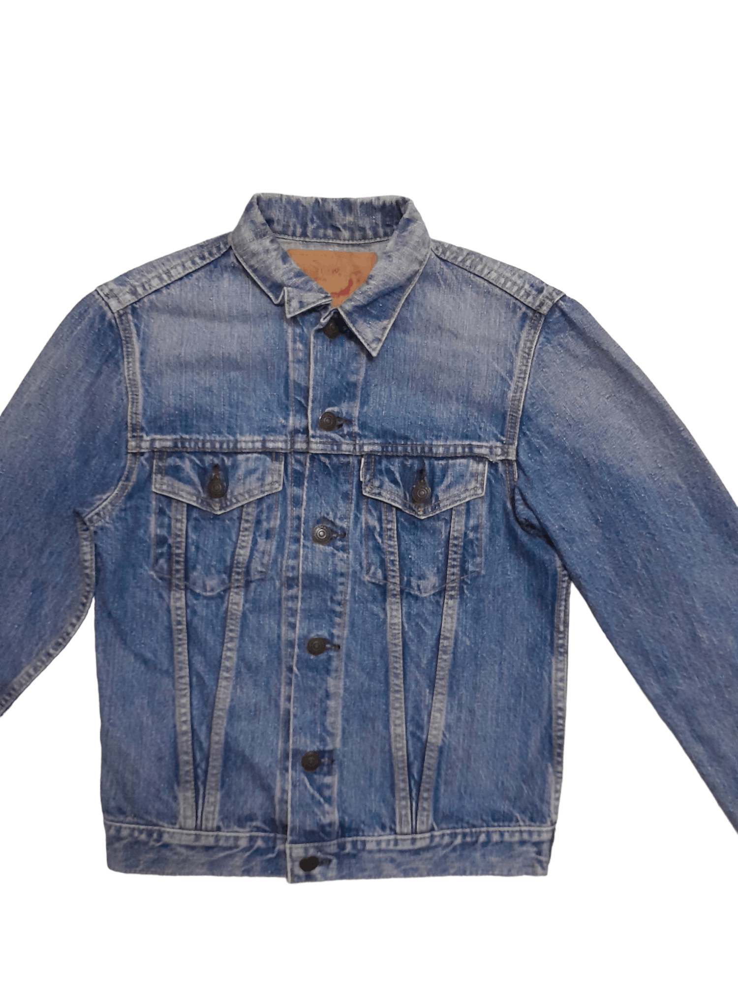 Orslow Orslow Japan Trucker Denim Jacket (E904) Size US S / EU 44-46 / 1 - 2 Thumbnail