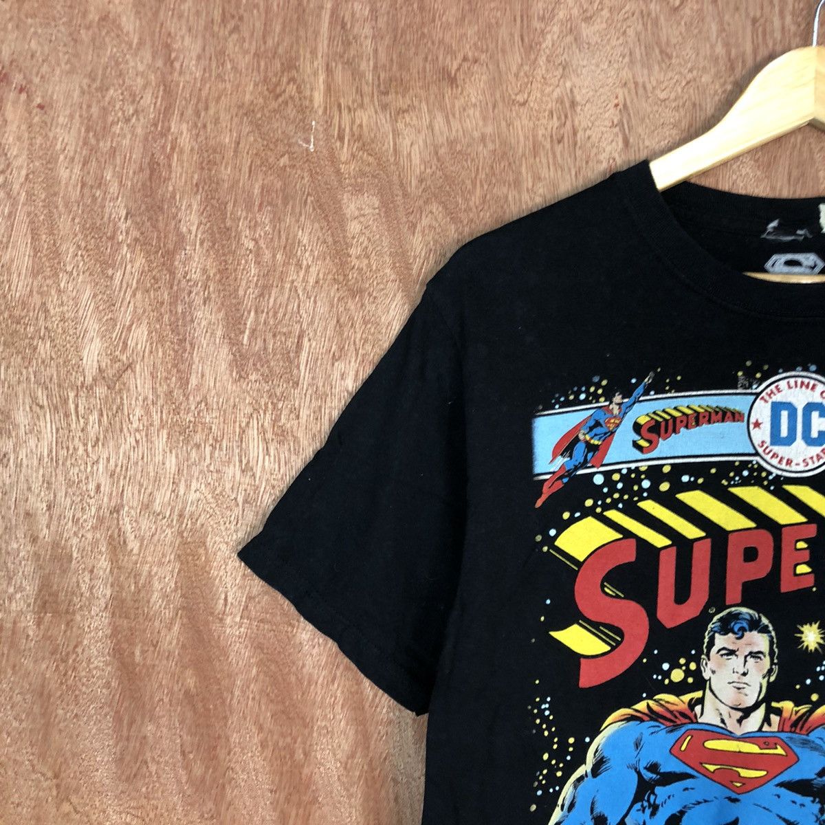 DC Comics DLL Superman vintage cartoon Black Short Sleeve Tshirt #2134 Size US M / EU 48-50 / 2 - 5 Thumbnail