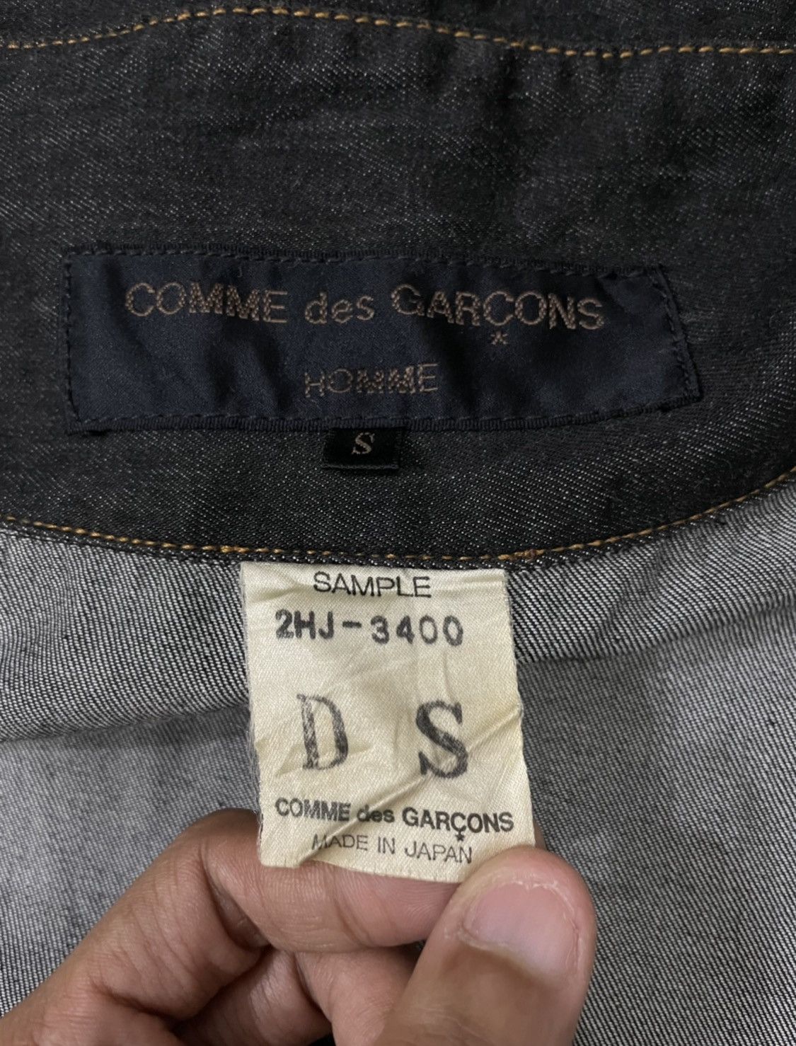 Comme des Garcons Comme Des Garcons Homme Sample Patchwork Pocket Long Jacket Size US S / EU 44-46 / 1 - 18 Thumbnail