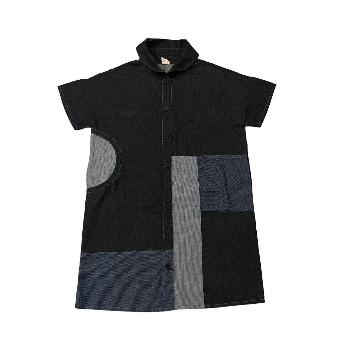 Comme des Garcons Comme Des Garcons Homme Sample Patchwork Pocket Long Jacket Size US S / EU 44-46 / 1 - 1 Thumbnail