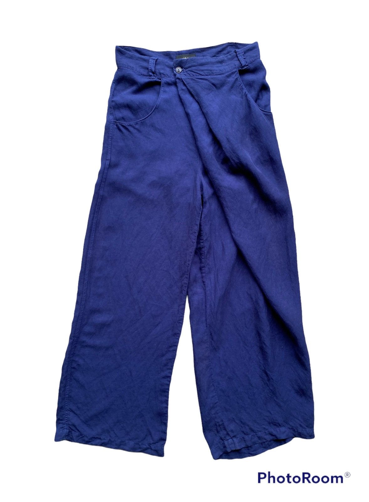CABANE de ZUCCa 💥ZUCCA by Issey Miyake “Asymmetrical” Baggy Rare Design Pant Size US 30 / EU 46 - 1 Thumbnail